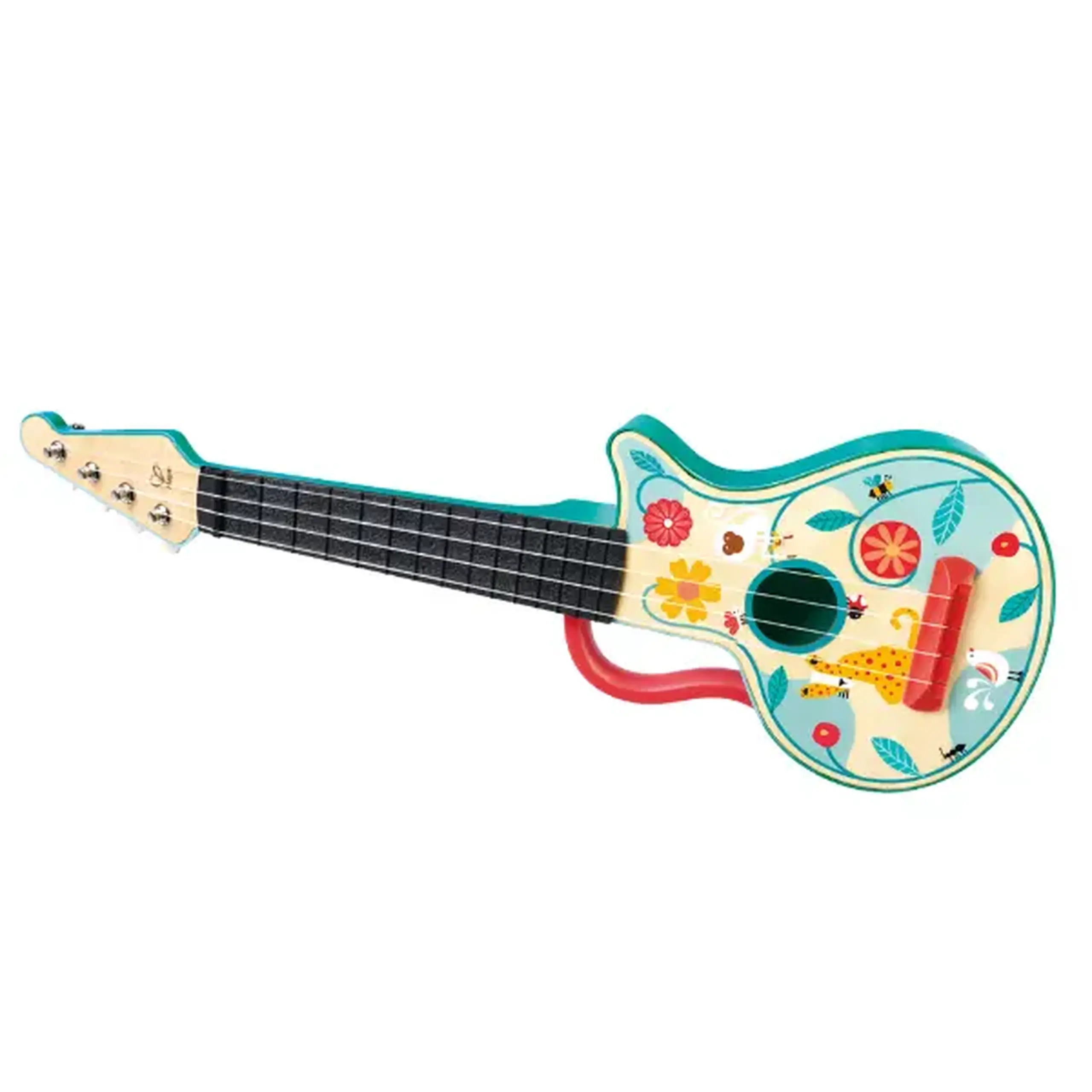 Set de instrumente muzicale 4 în 1 "Ukulele"