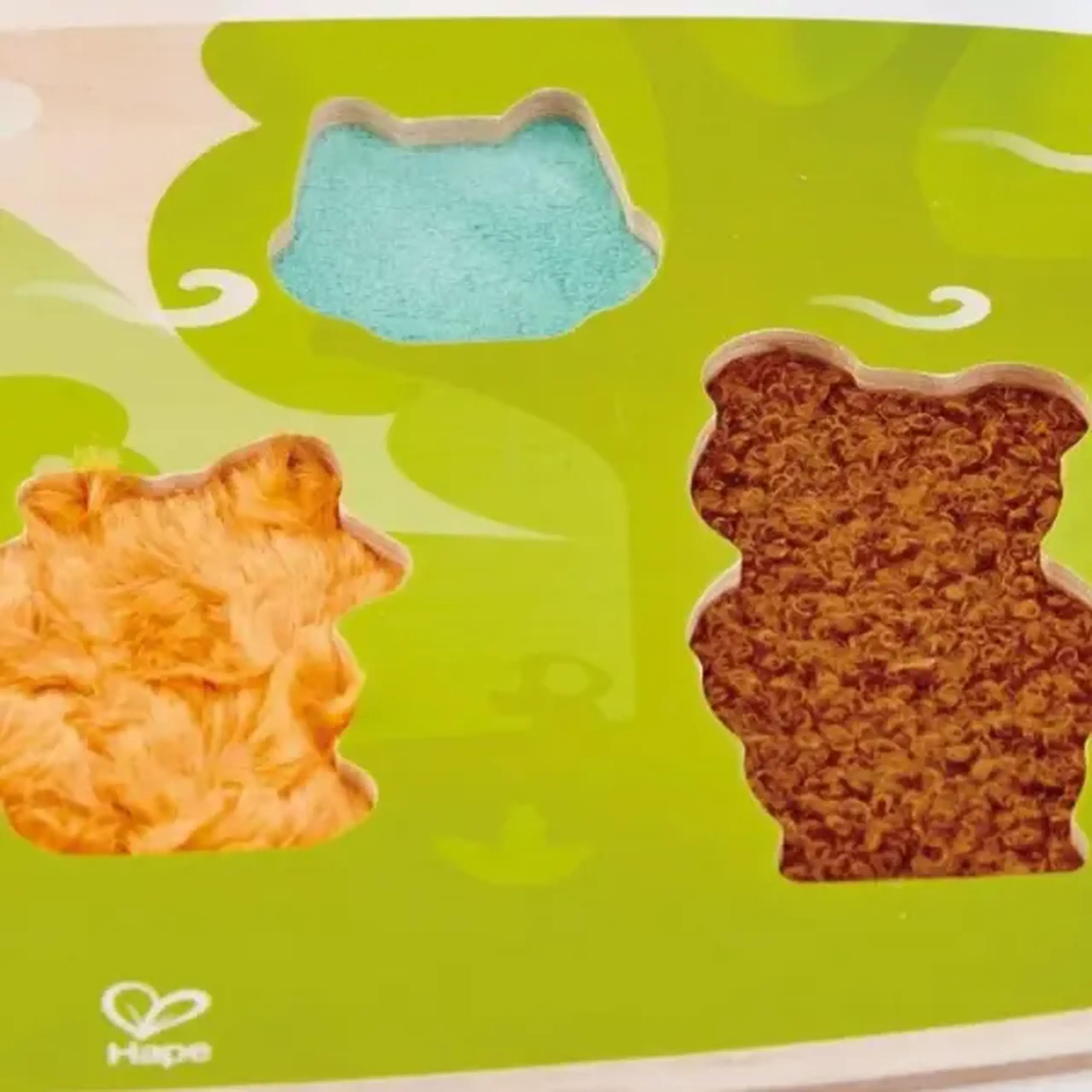 Puzzle tactil "Animale din pădure"