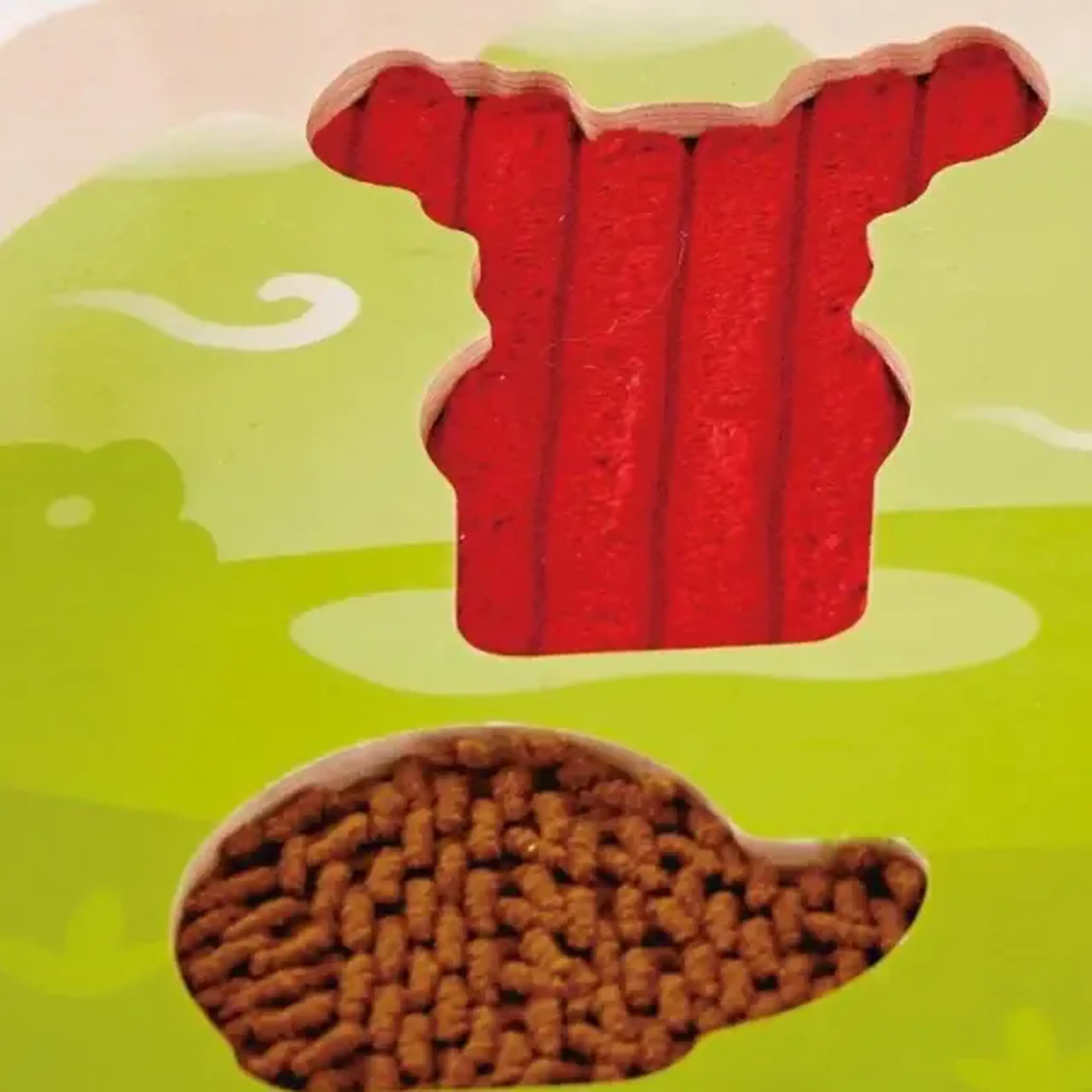 Puzzle tactil "Animale din pădure"
