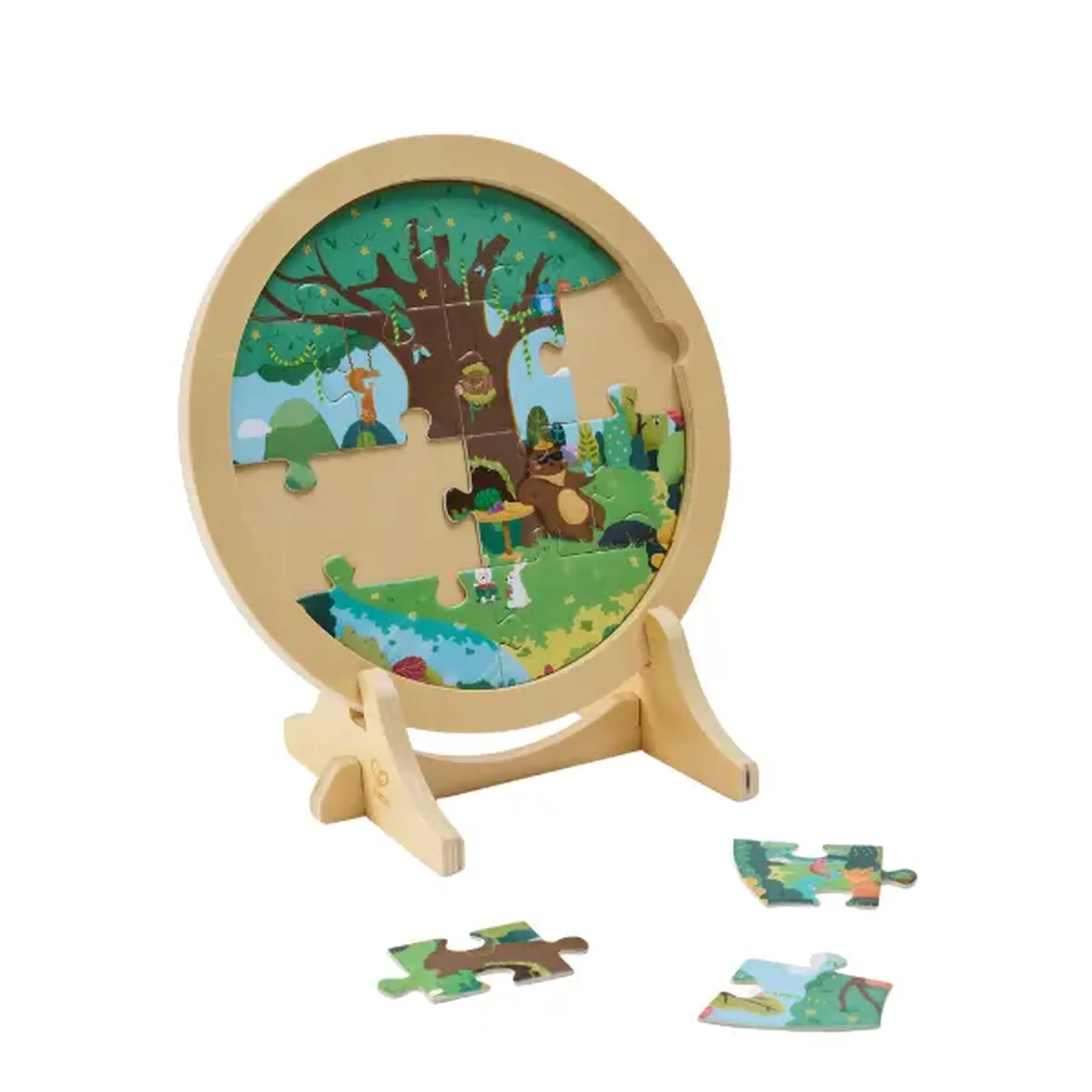 Puzzle "4 anotimpuri" (10+12+16+18 el.)