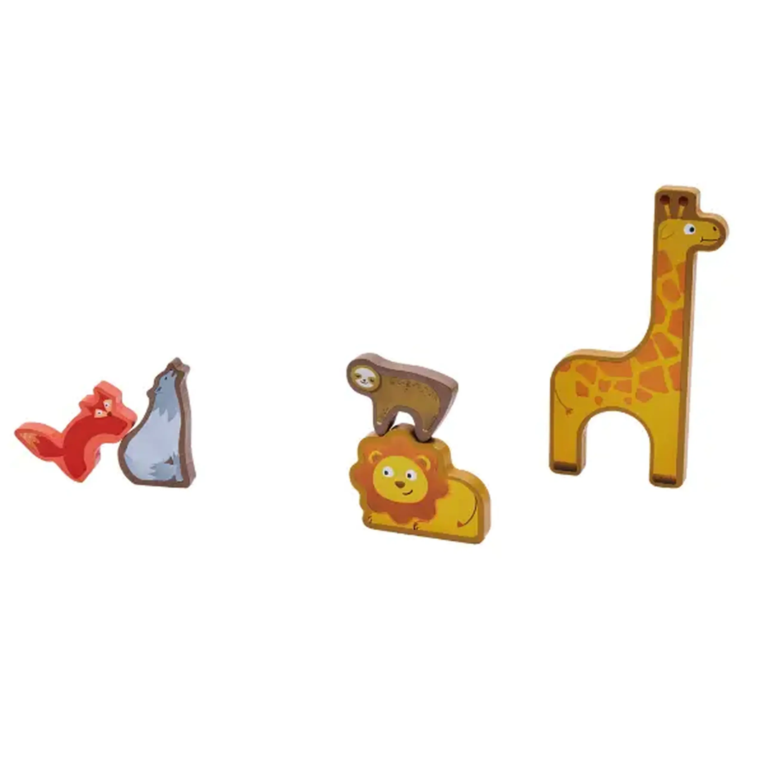 Puzzle "Regatul Animalelor", 16 piese