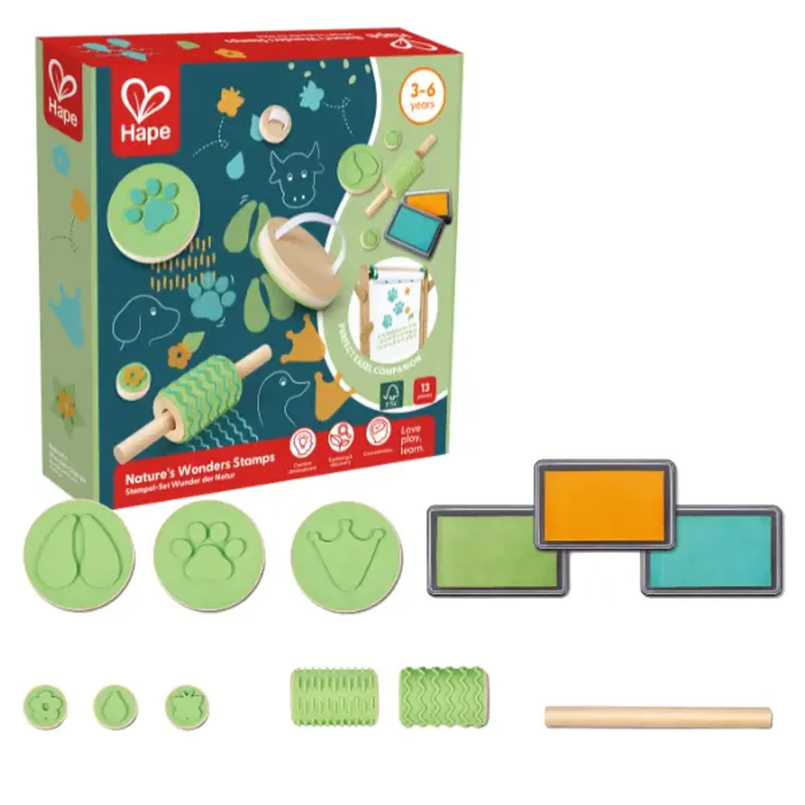 Set de ștampile „Minunile naturii”