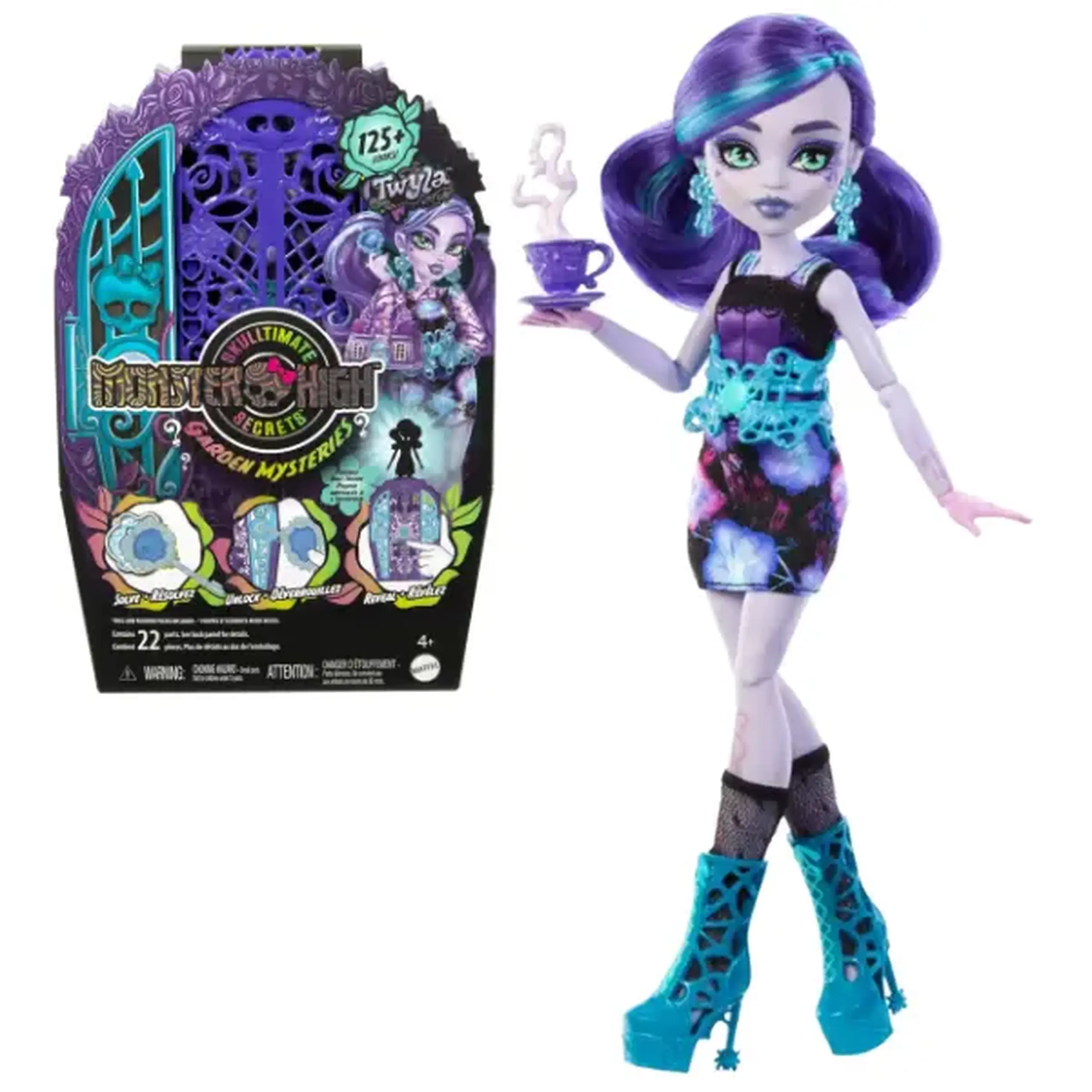 Set de joc Monster High "Twyla și misterele grădinii"