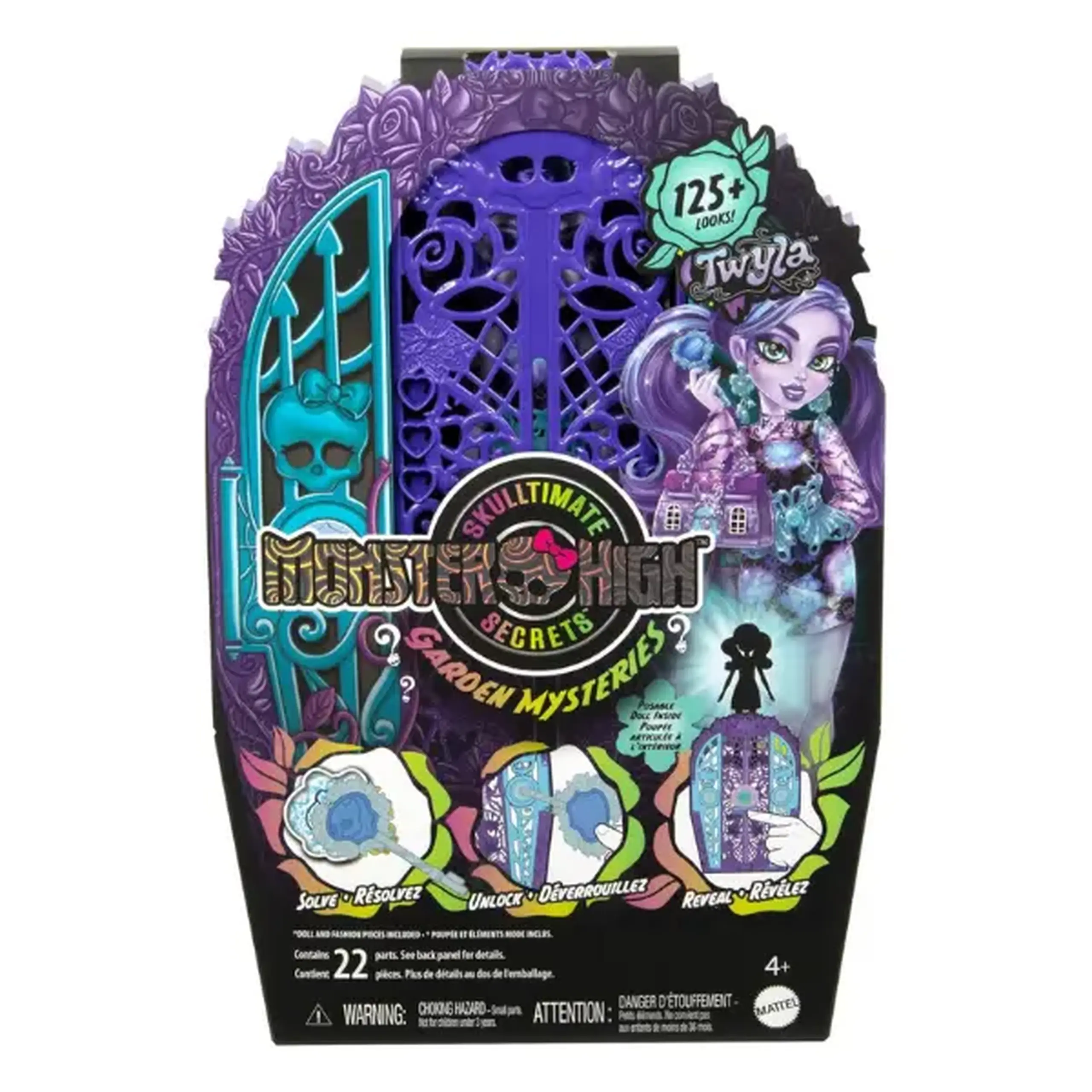 Set de joc Monster High "Twyla și misterele grădinii"