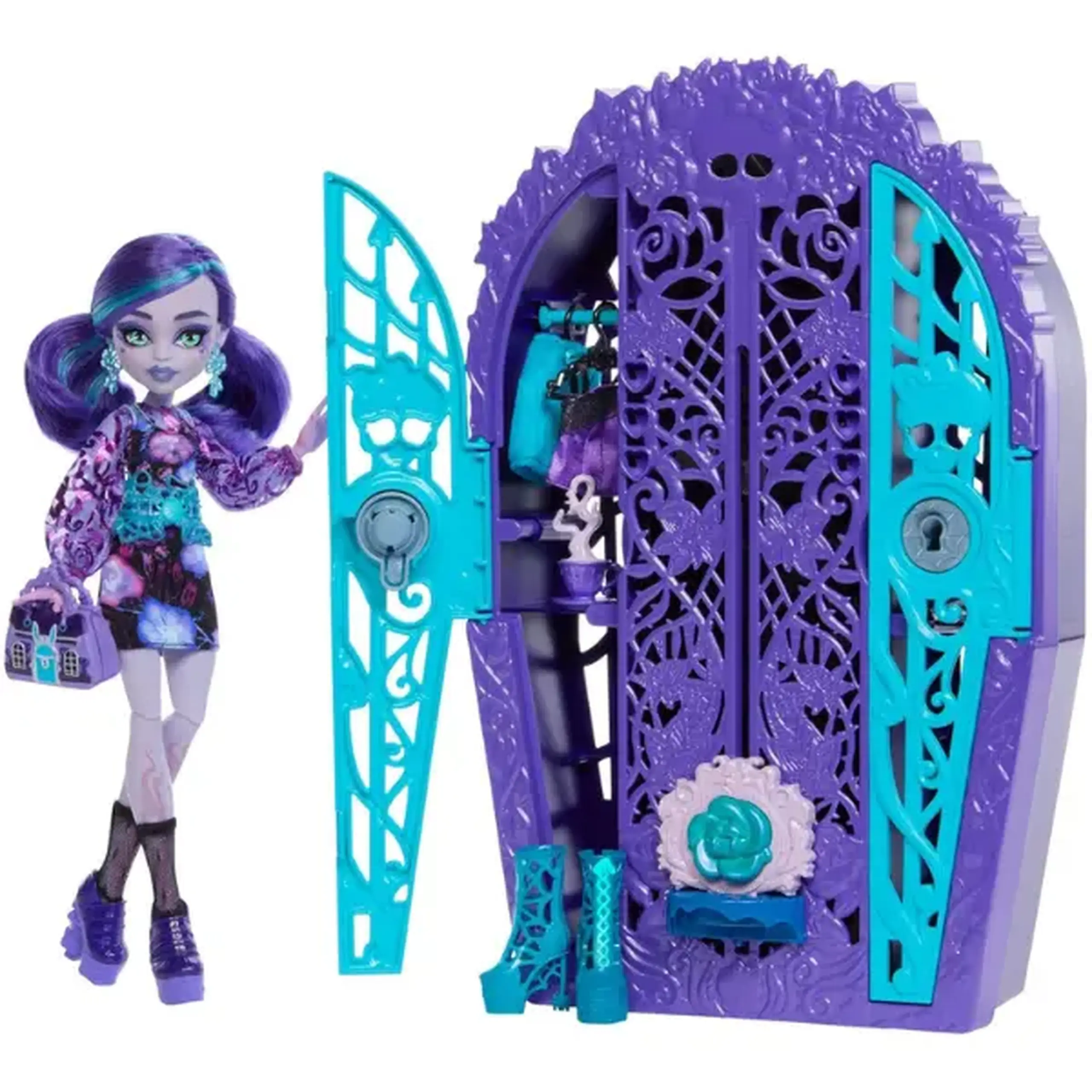 Set de joc Monster High "Twyla și misterele grădinii"