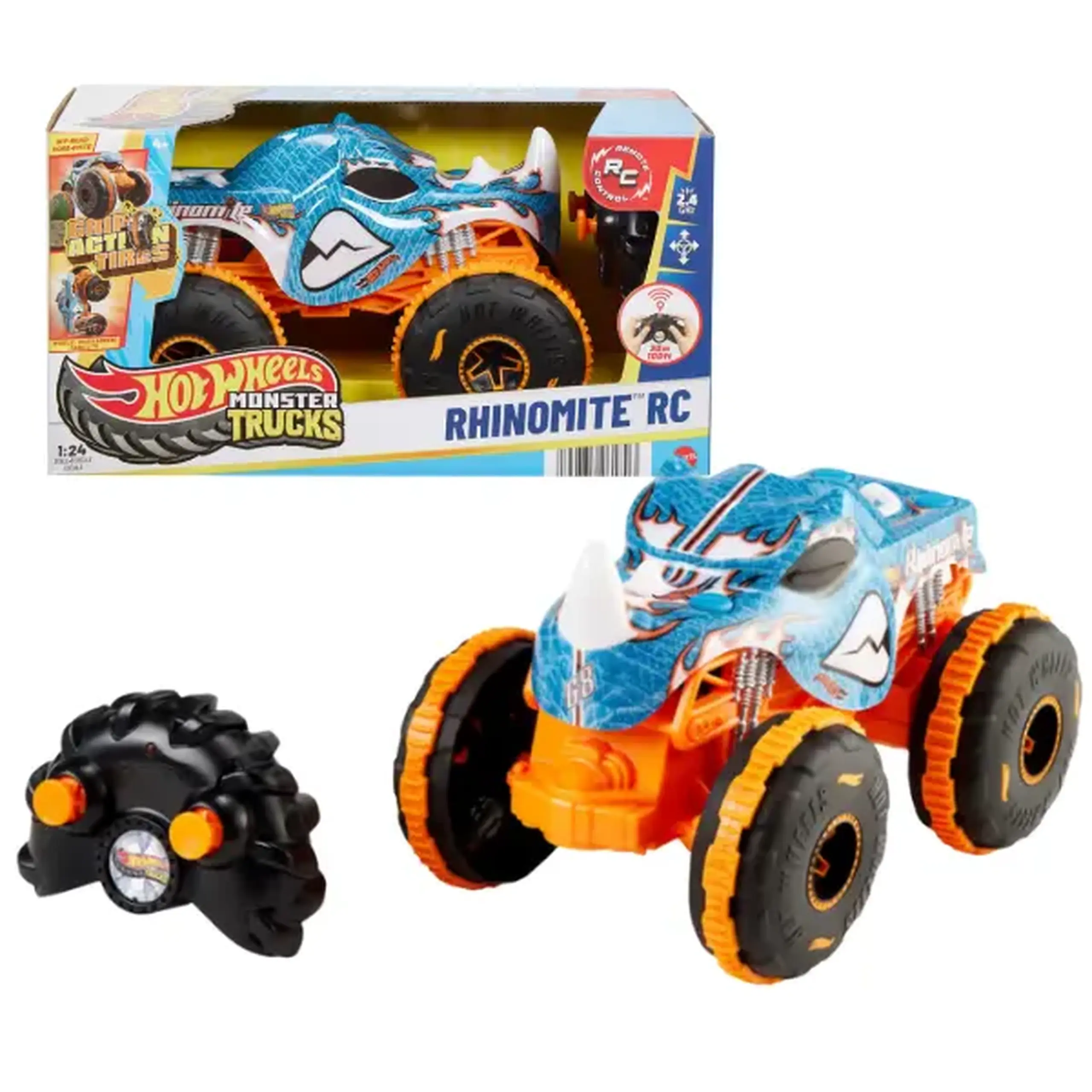Hot Wheels Monster Trucks 1:24 "Rhinomite"