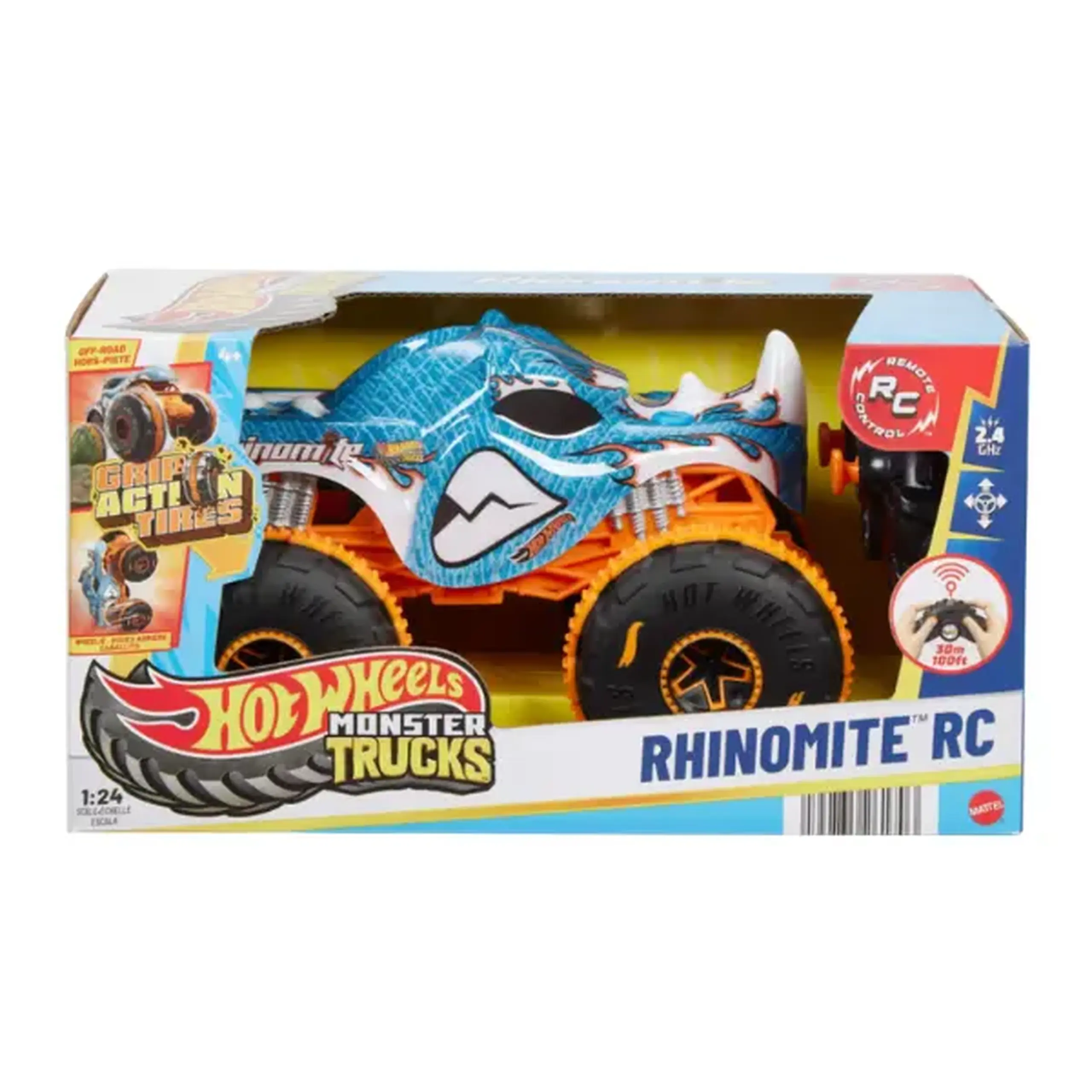 Hot Wheels Monster Trucks 1:24 "Rhinomite"
