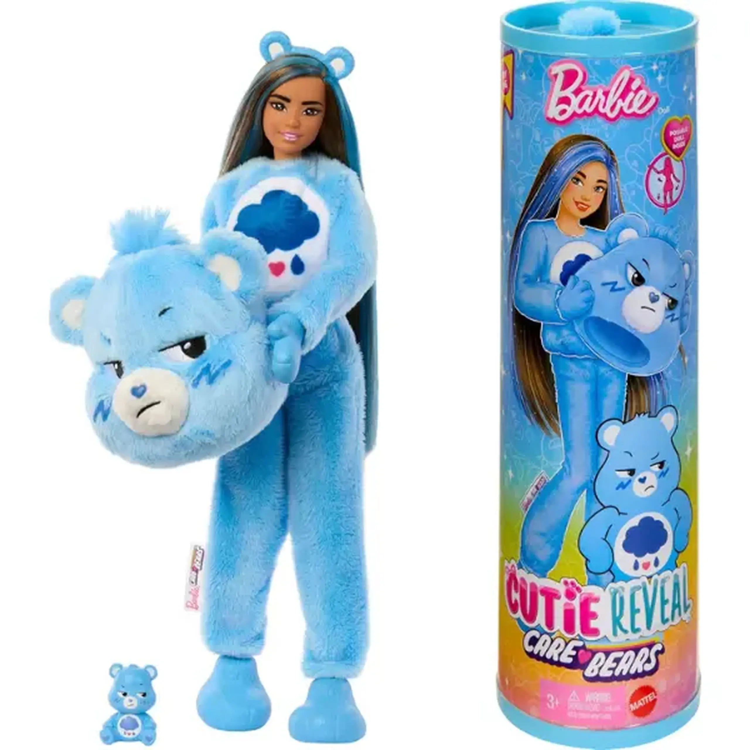 Păpușa Barbie Cutie Reveal "Barbie în costum de pluș de ursuleț"