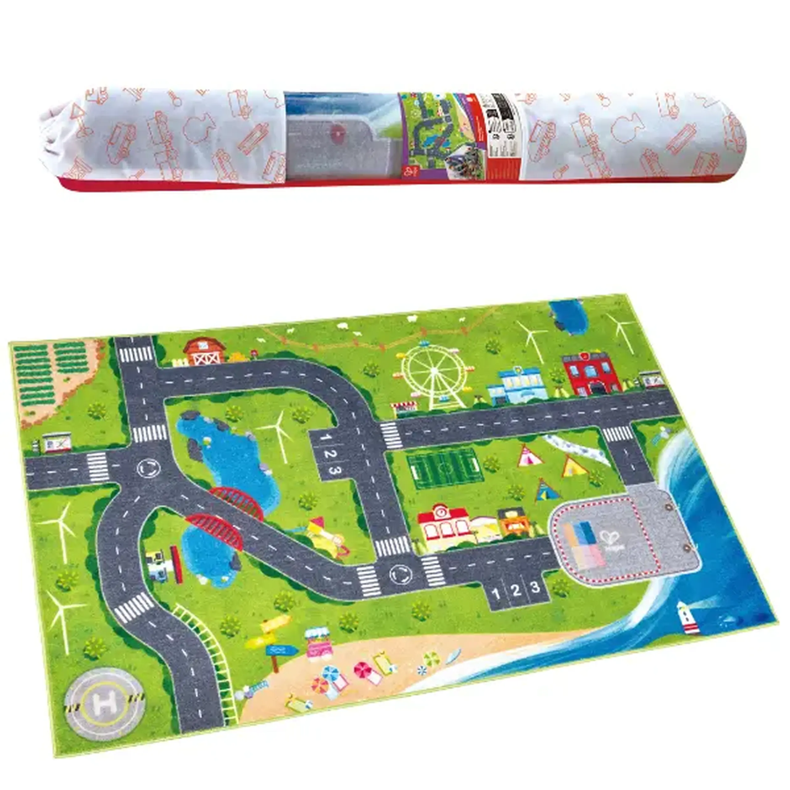 Covoraș interactiv "Railworld"