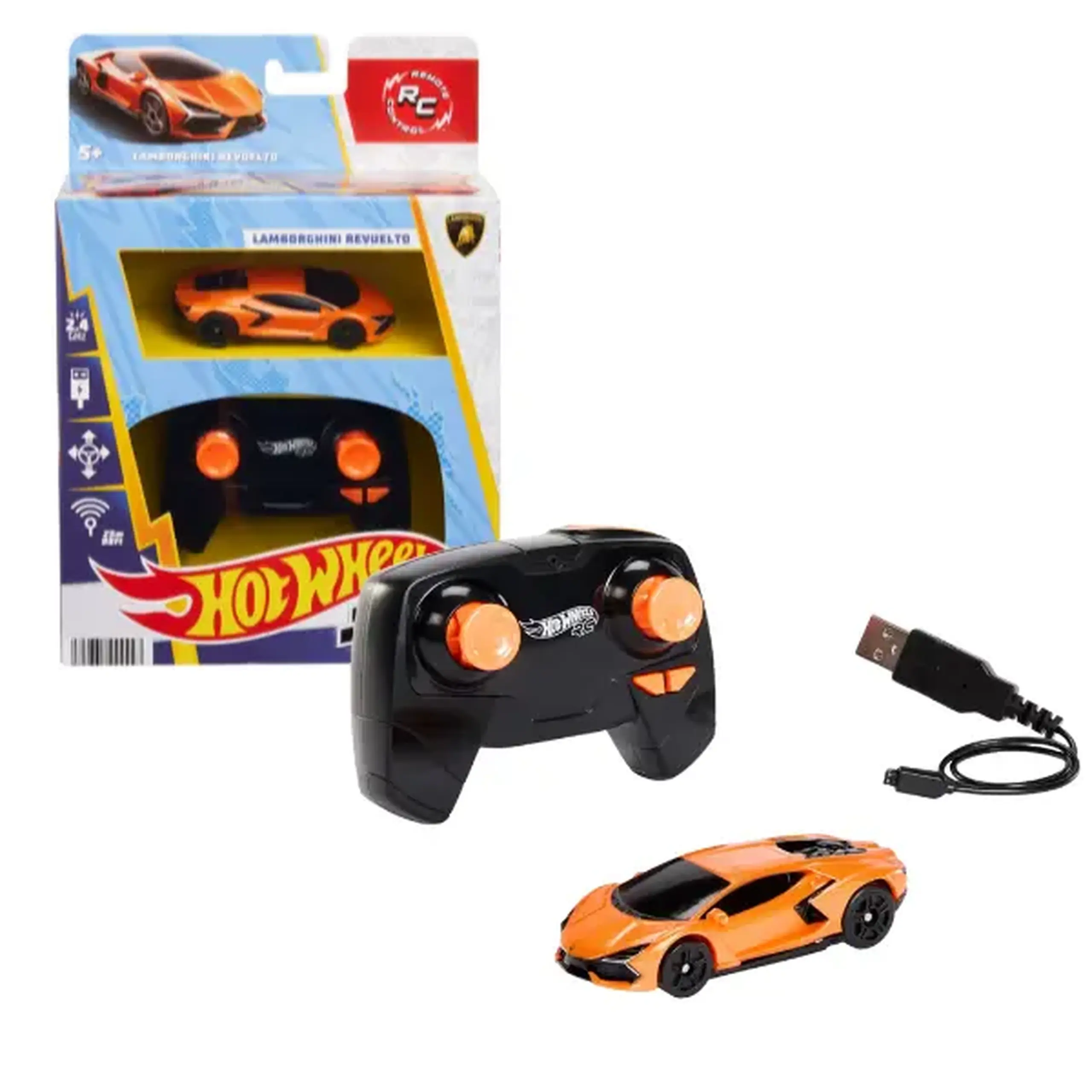 Hot Wheels Automobil de curse 1:64 Lamborghini Revuelto