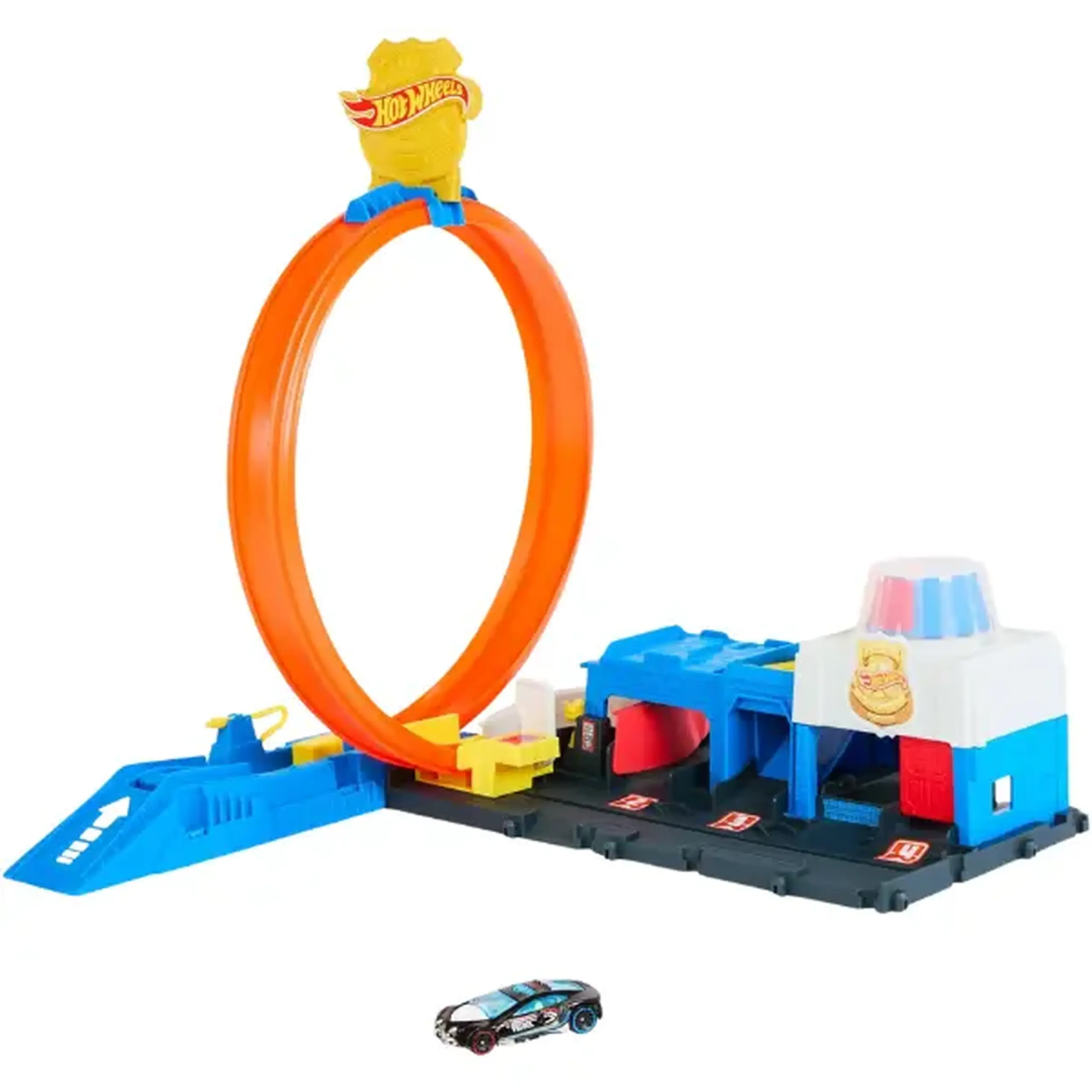 Setul de joacă Hot Wheels City "Secția de Poliție"