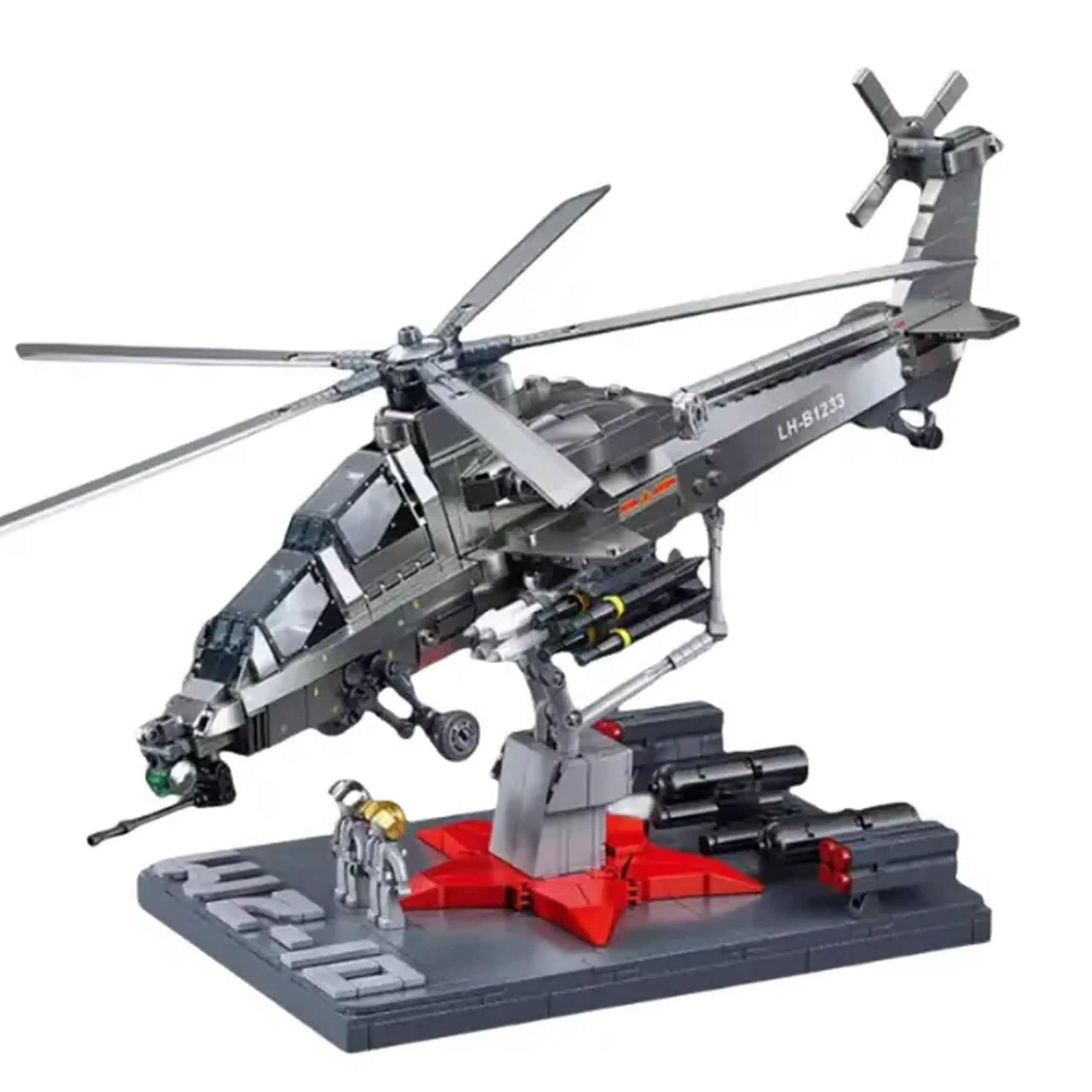 Set de construcție "Elicopter militar", scara 1:35, 914 elem.
