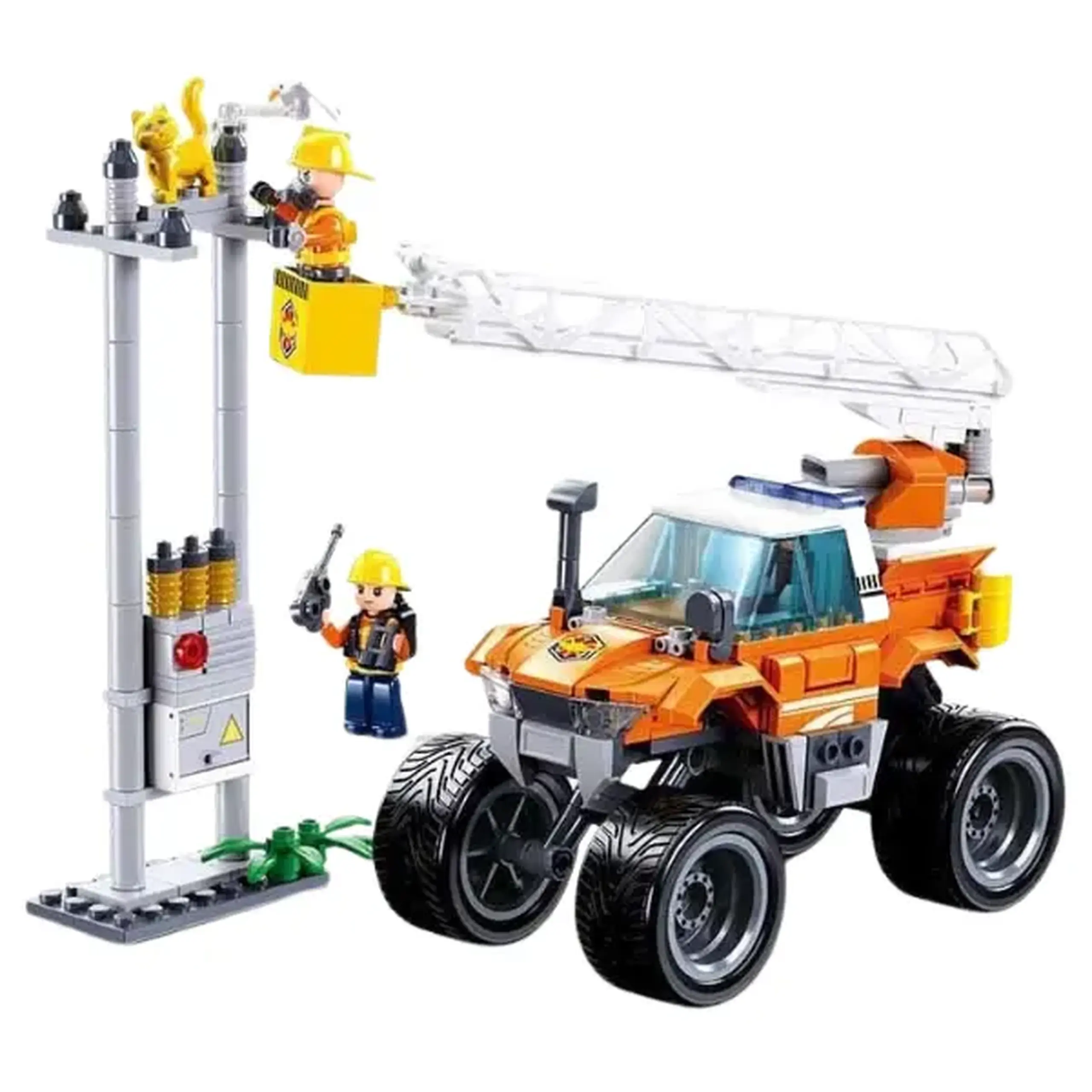Set de construcție ”Vehicul de salvare 2 în 1”, 272 elem.