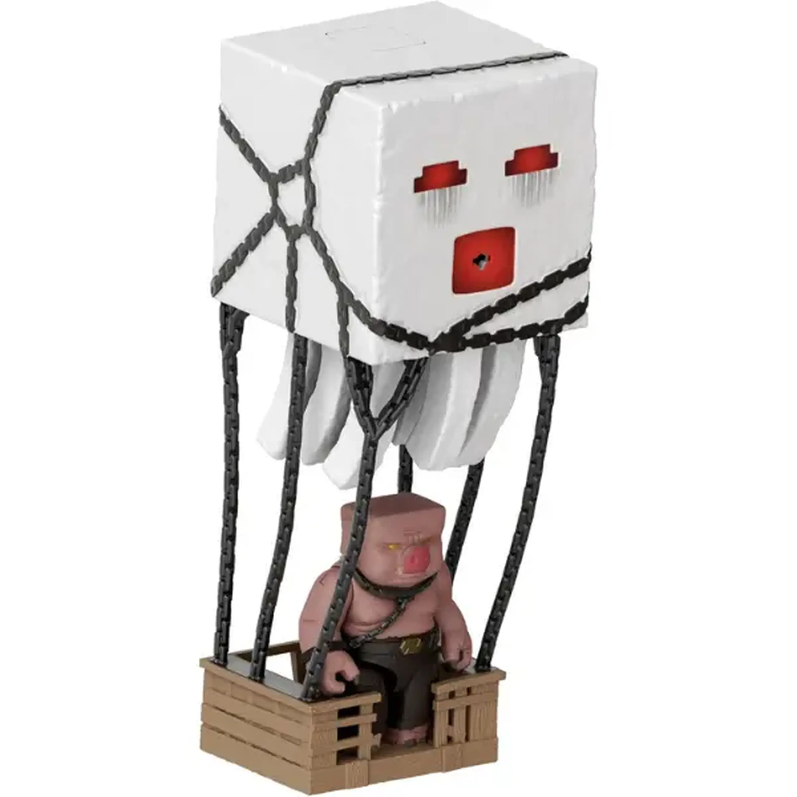 Set de joacă Minecraft Movie — Fantoma cu atac (lumini, sunete, proiectil) + figurina piglin