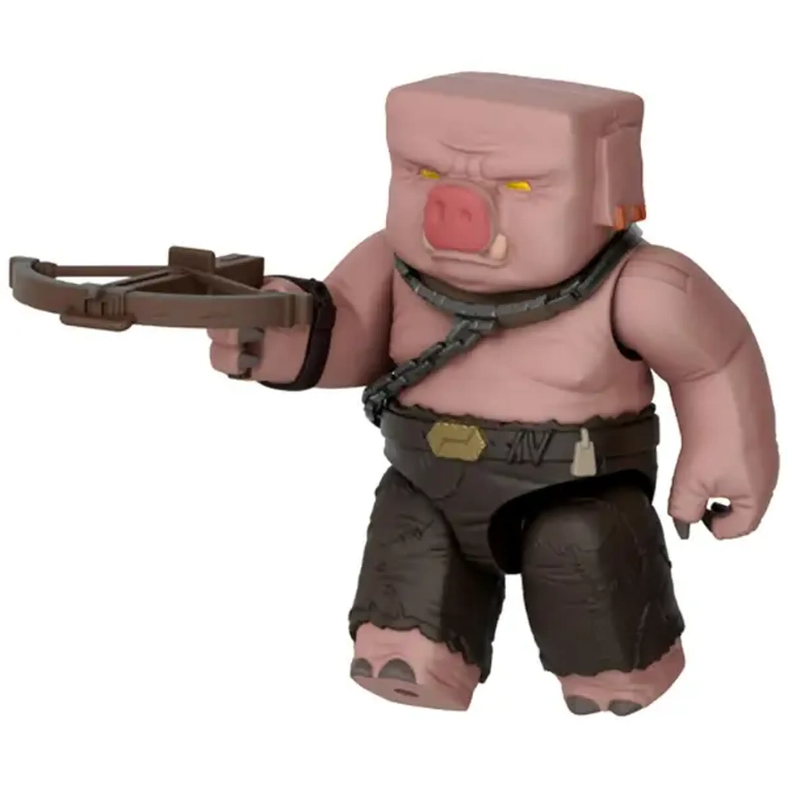 Set de joacă Minecraft Movie — Fantoma cu atac (lumini, sunete, proiectil) + figurina piglin