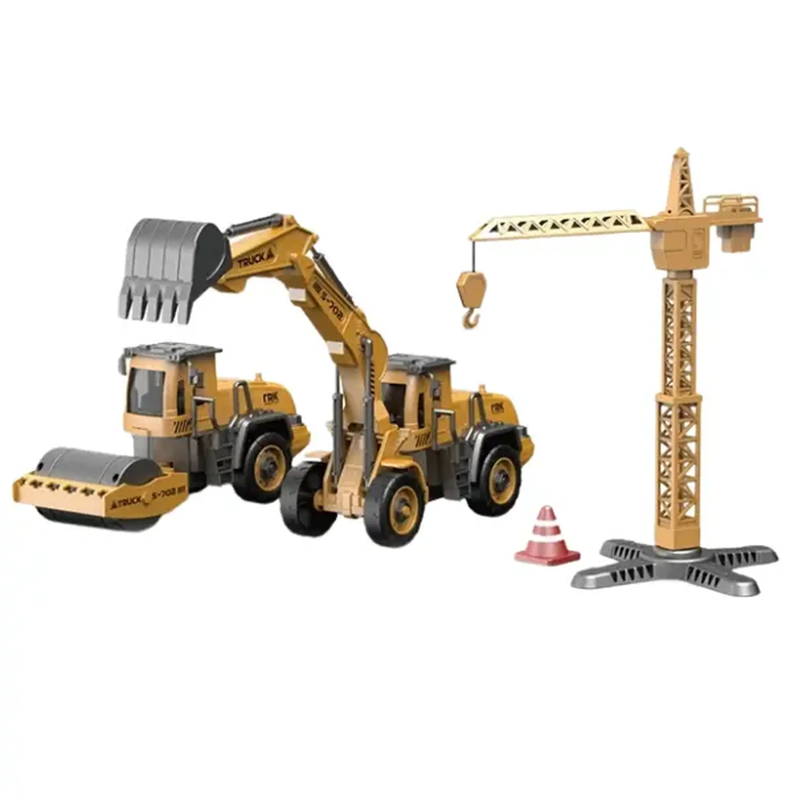 Set de joacă "Vehicul de Inginerie" 2 în 1