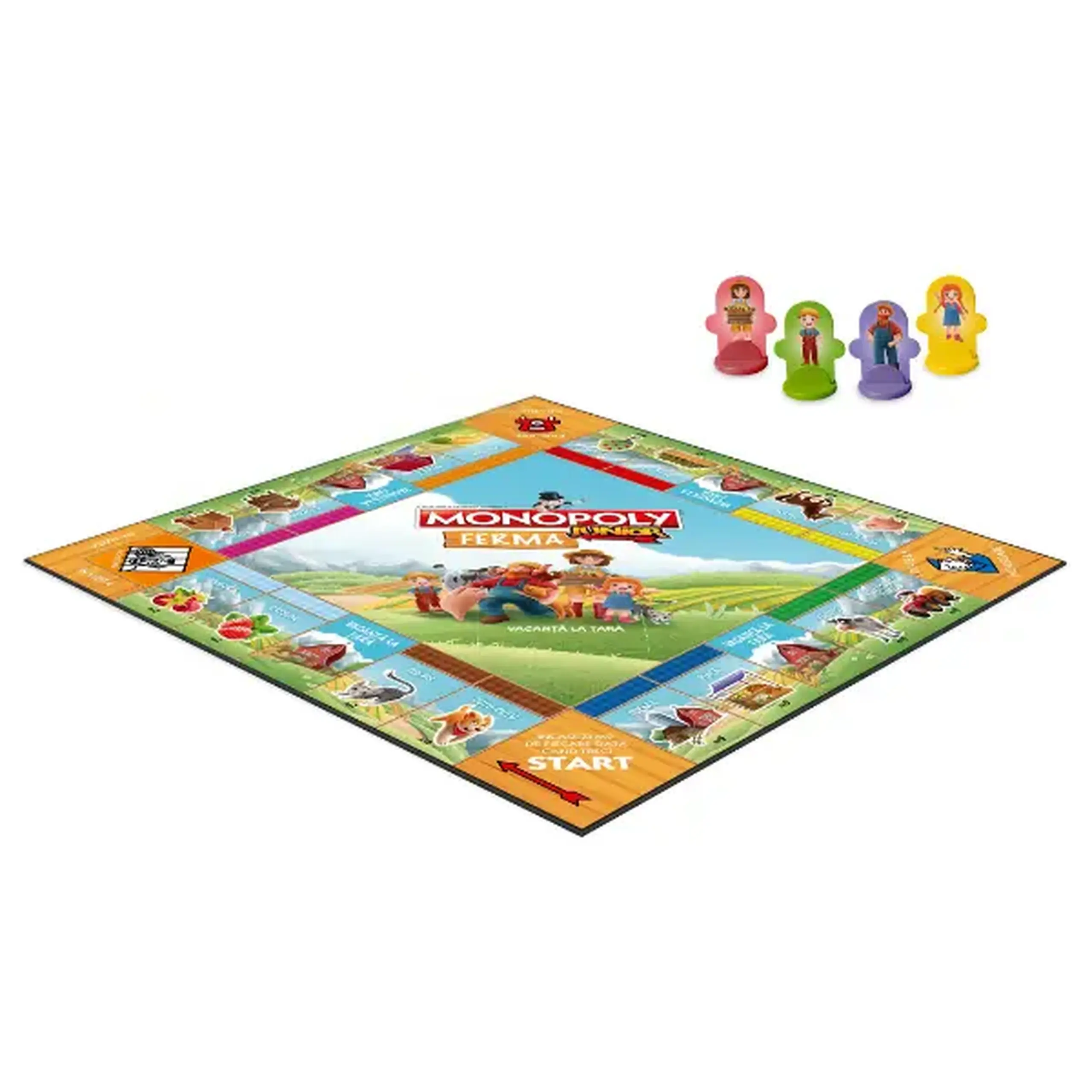 Joc de masă Monopoly Junior "Ferma" (ro)