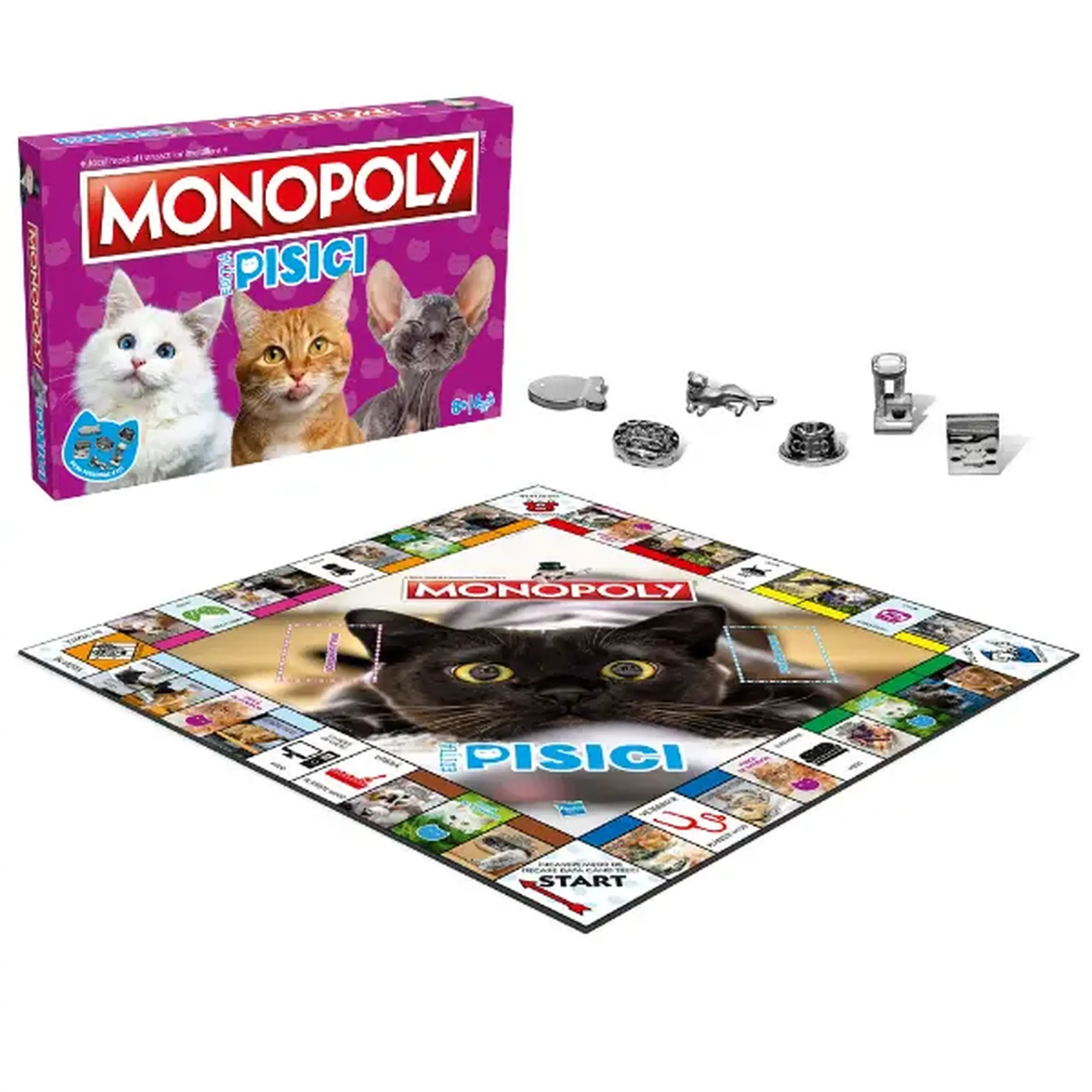 Joc de masă Monopoly "Pisici" (ro)