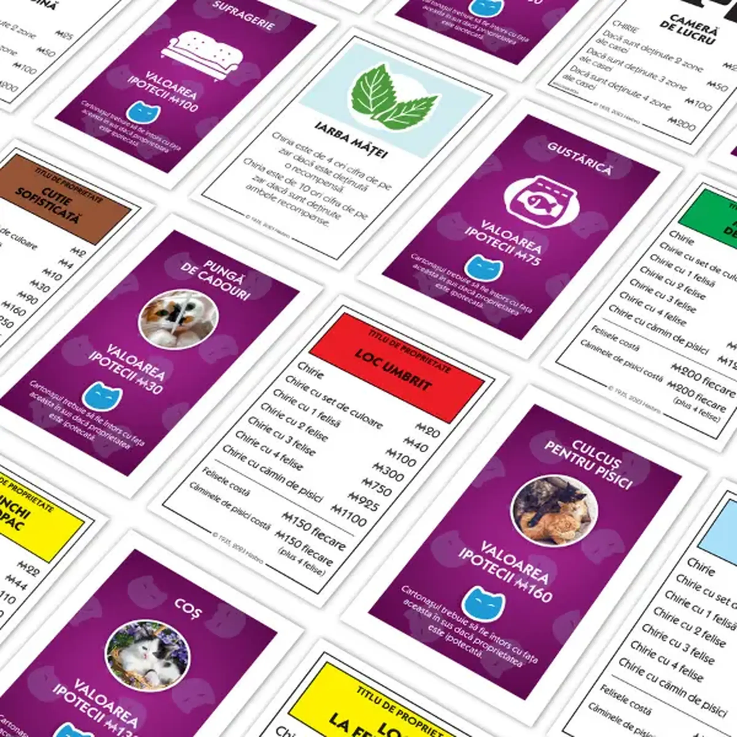 Joc de masă Monopoly "Pisici" (ro)
