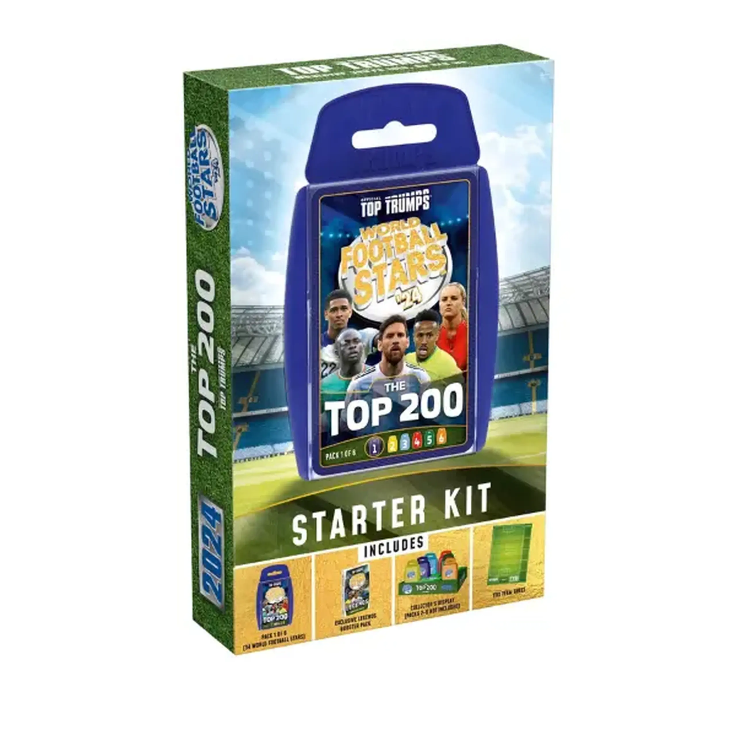 Joc de masă Top Trumps "World Football Stars 200" (set de start)
