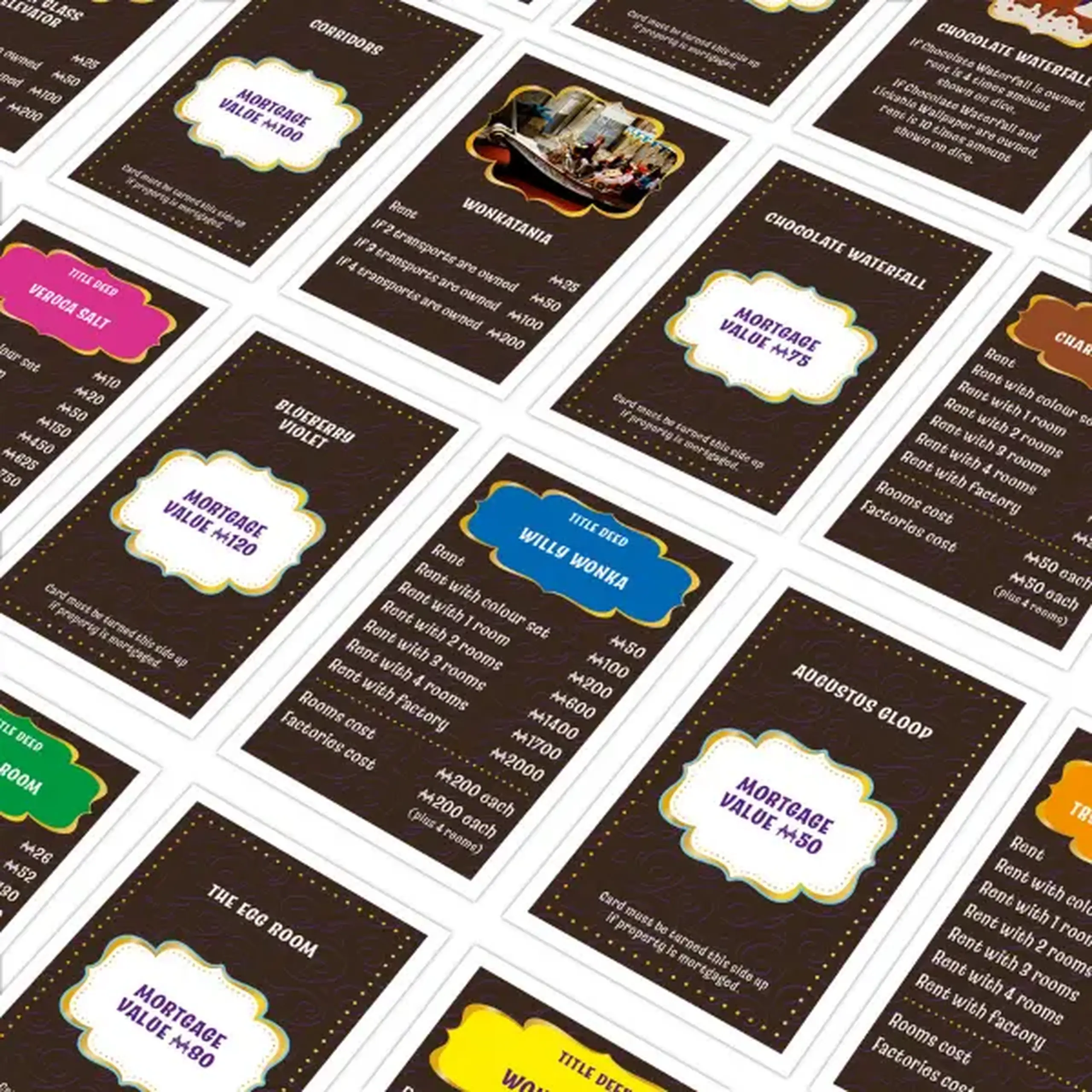 Joc de masă Monopoly "Willy Wonka și fabrica de ciocolată" (en)