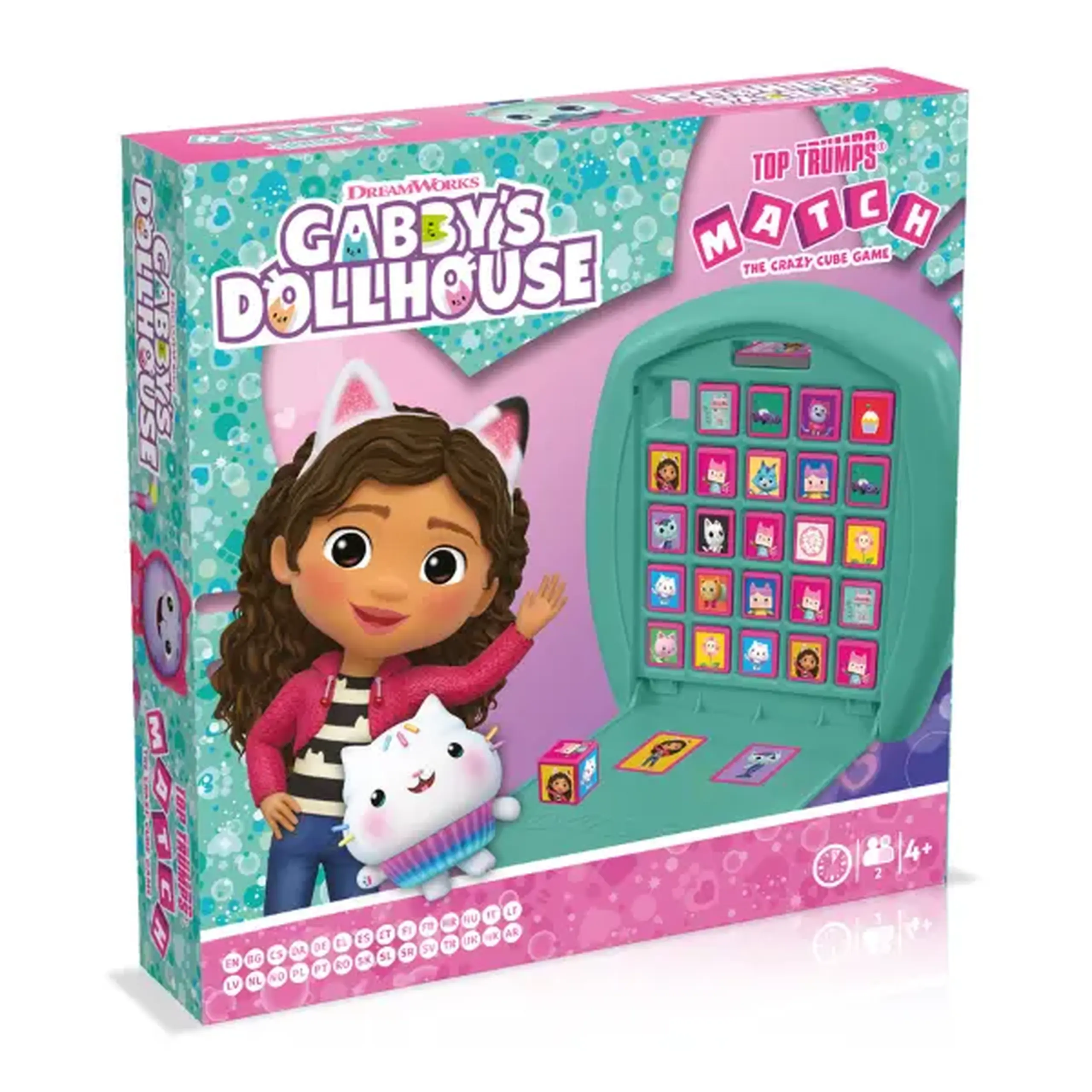 Joc de masă Top Trumps Match "Casa de păpuși a lui Gabby"