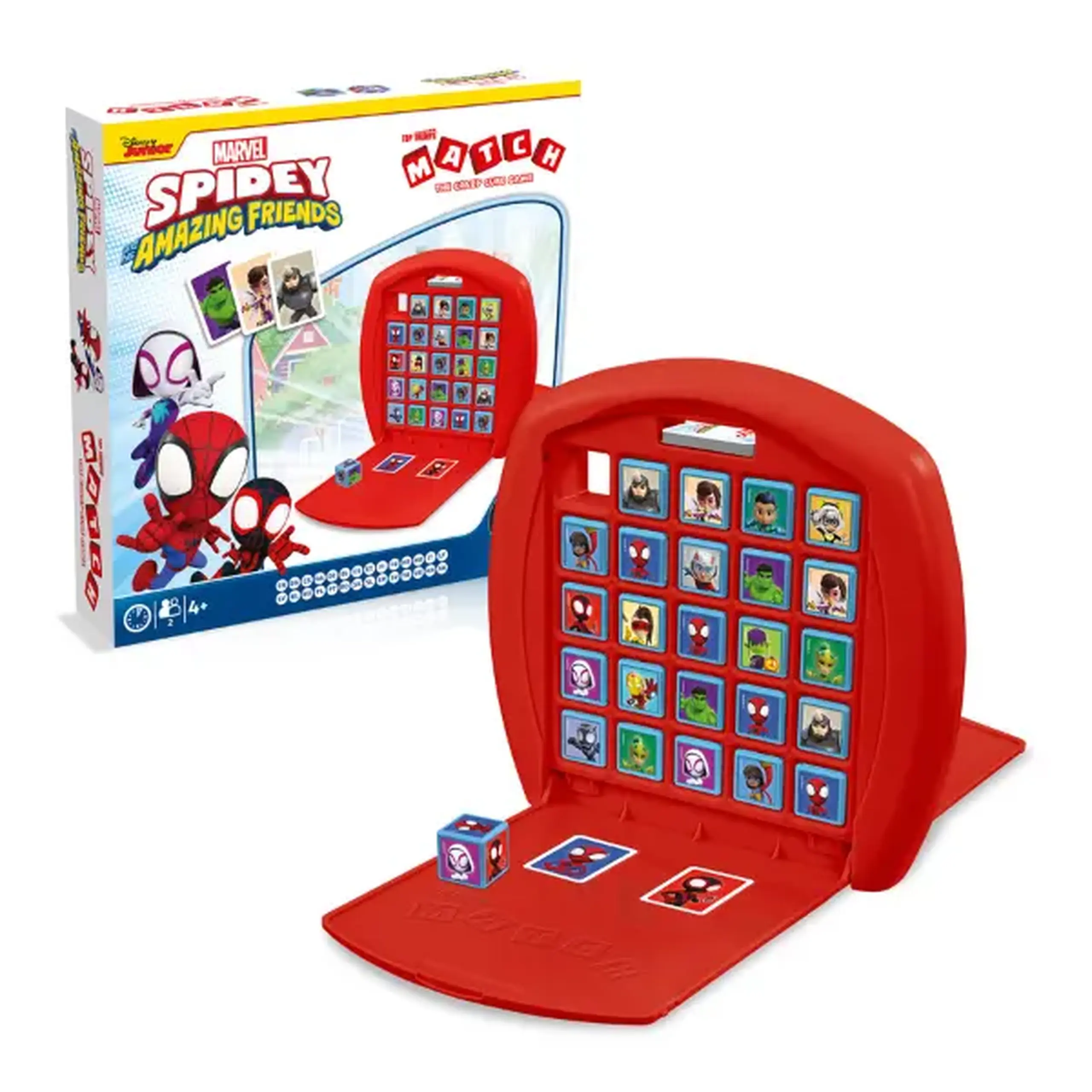 Joc de masă Top Trumps Match "Păienjenelul și prietenii lui uimitori"