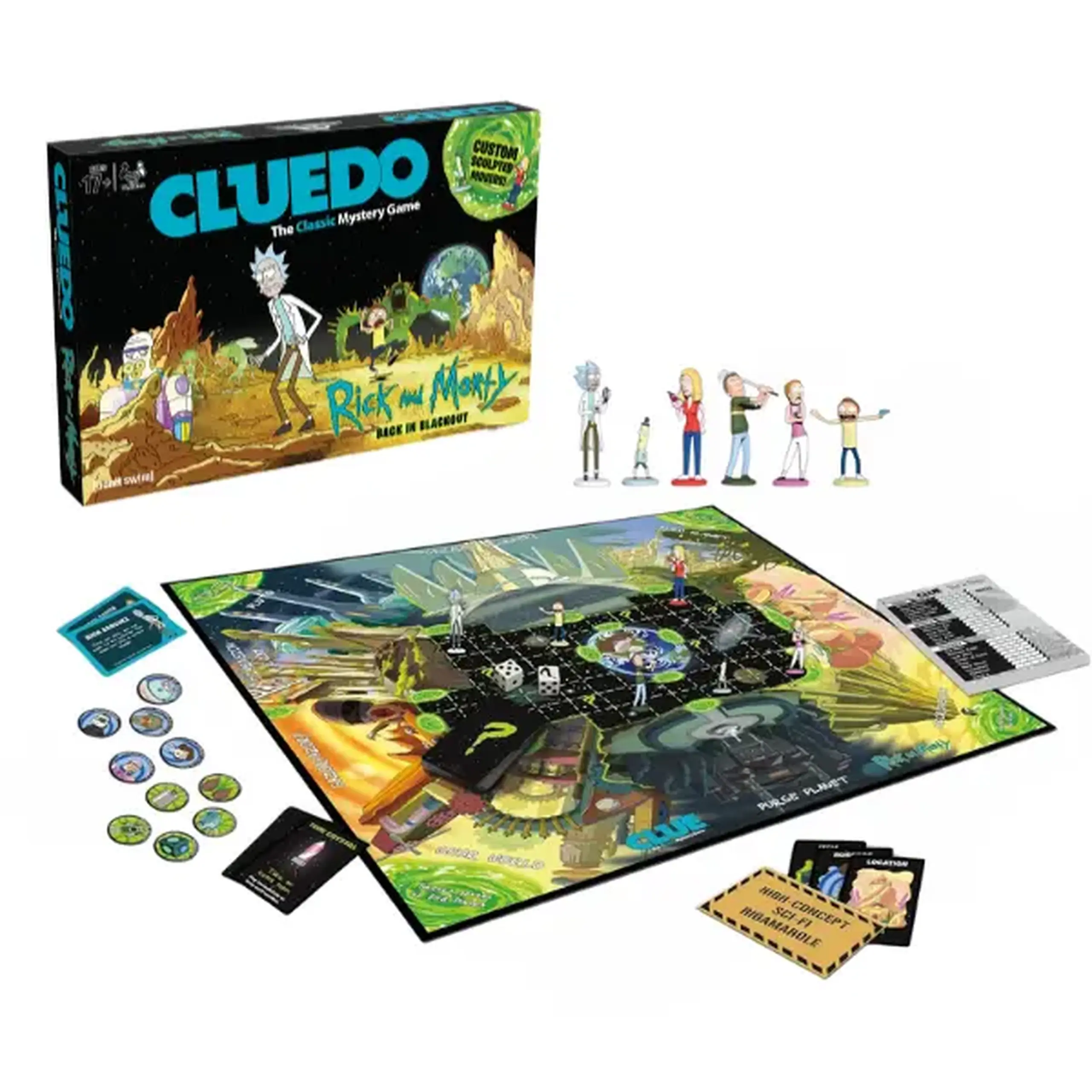 Joc de masă Cluedo "Rick și Morty" (en)