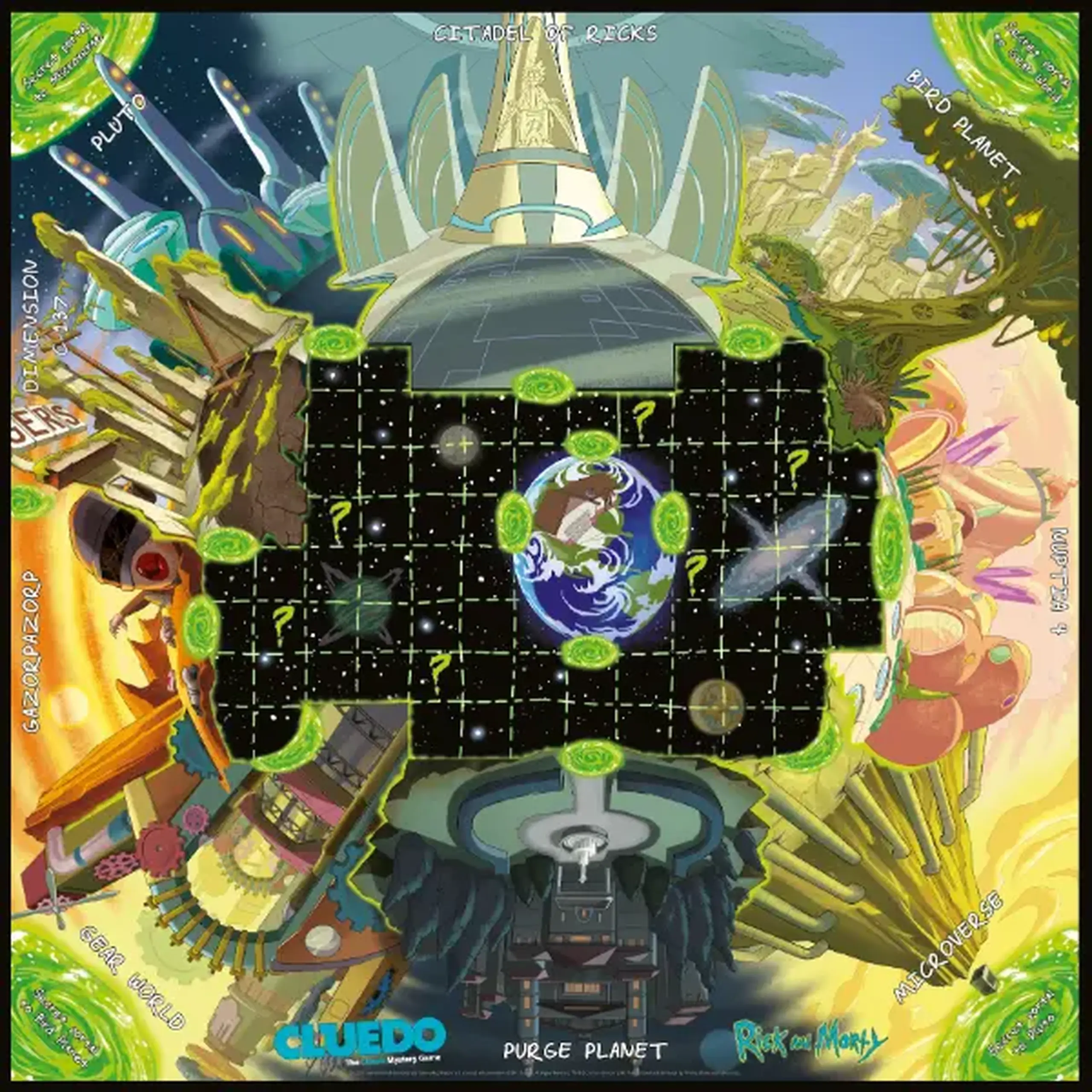 Joc de masă Cluedo "Rick și Morty" (en)
