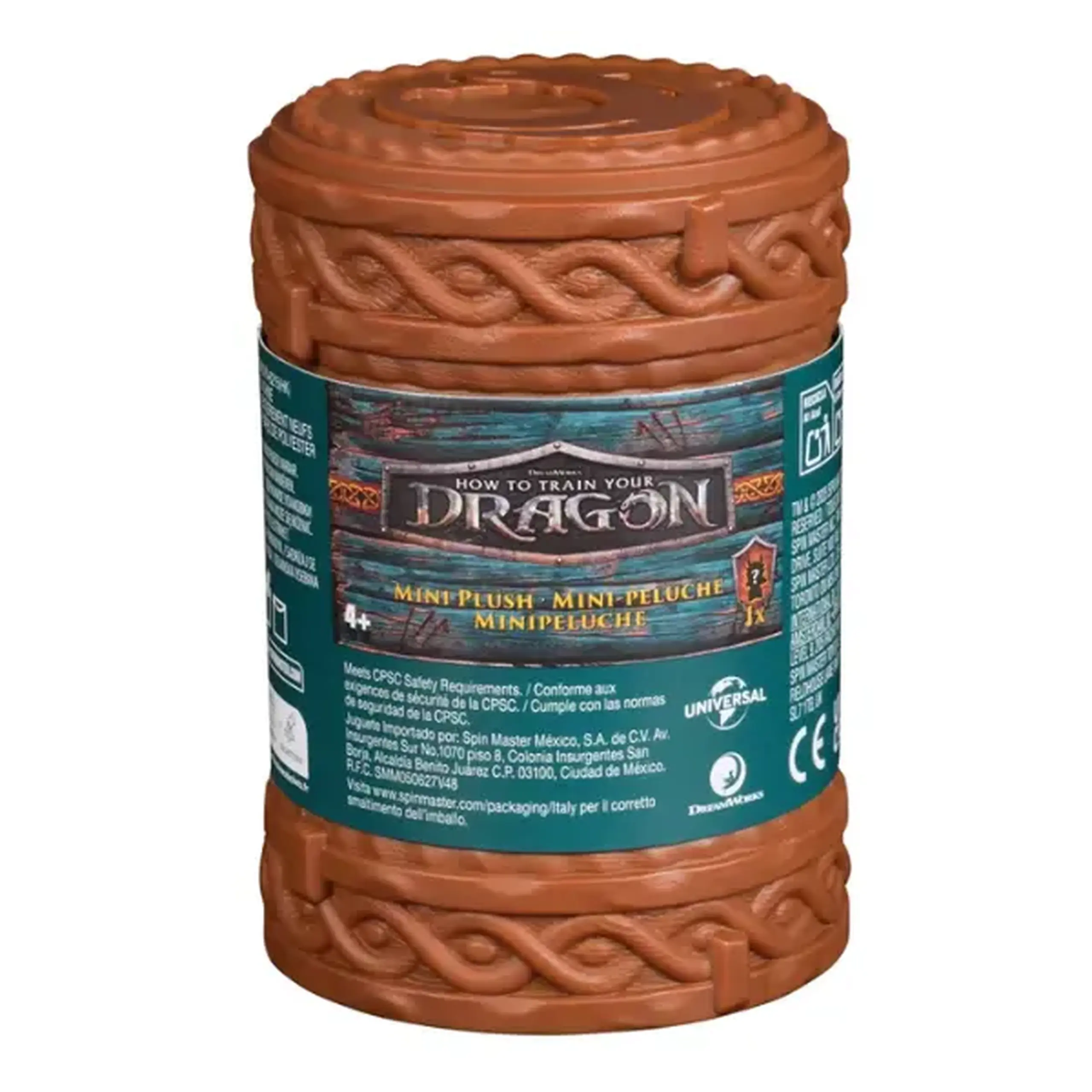 Mini-dragon de pluș în cutie surpriză „Cum să îți dresezi dragonul” (as.)