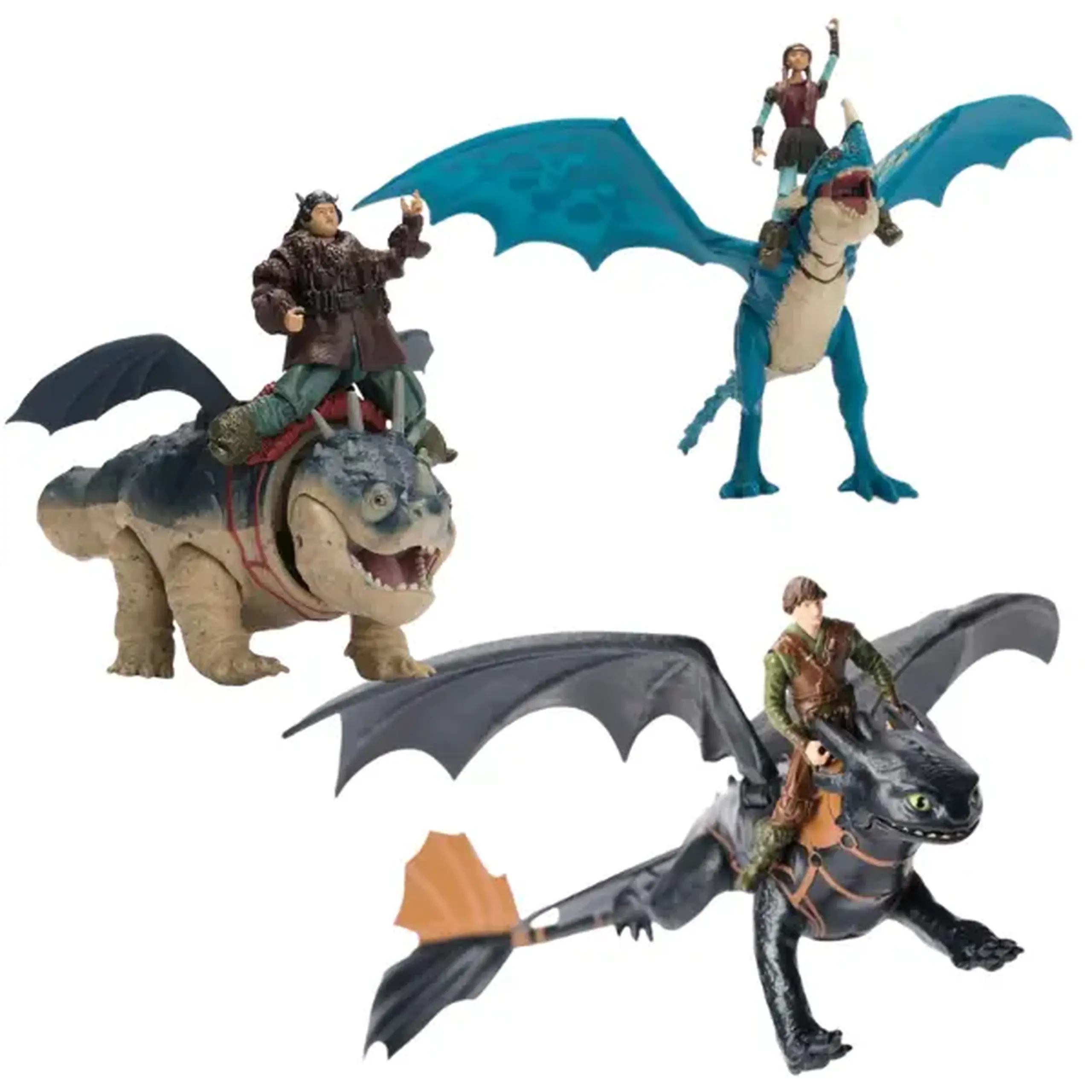 Figurine "Cum să îți dresezi dragonul: Dragon și Viking" (as.)