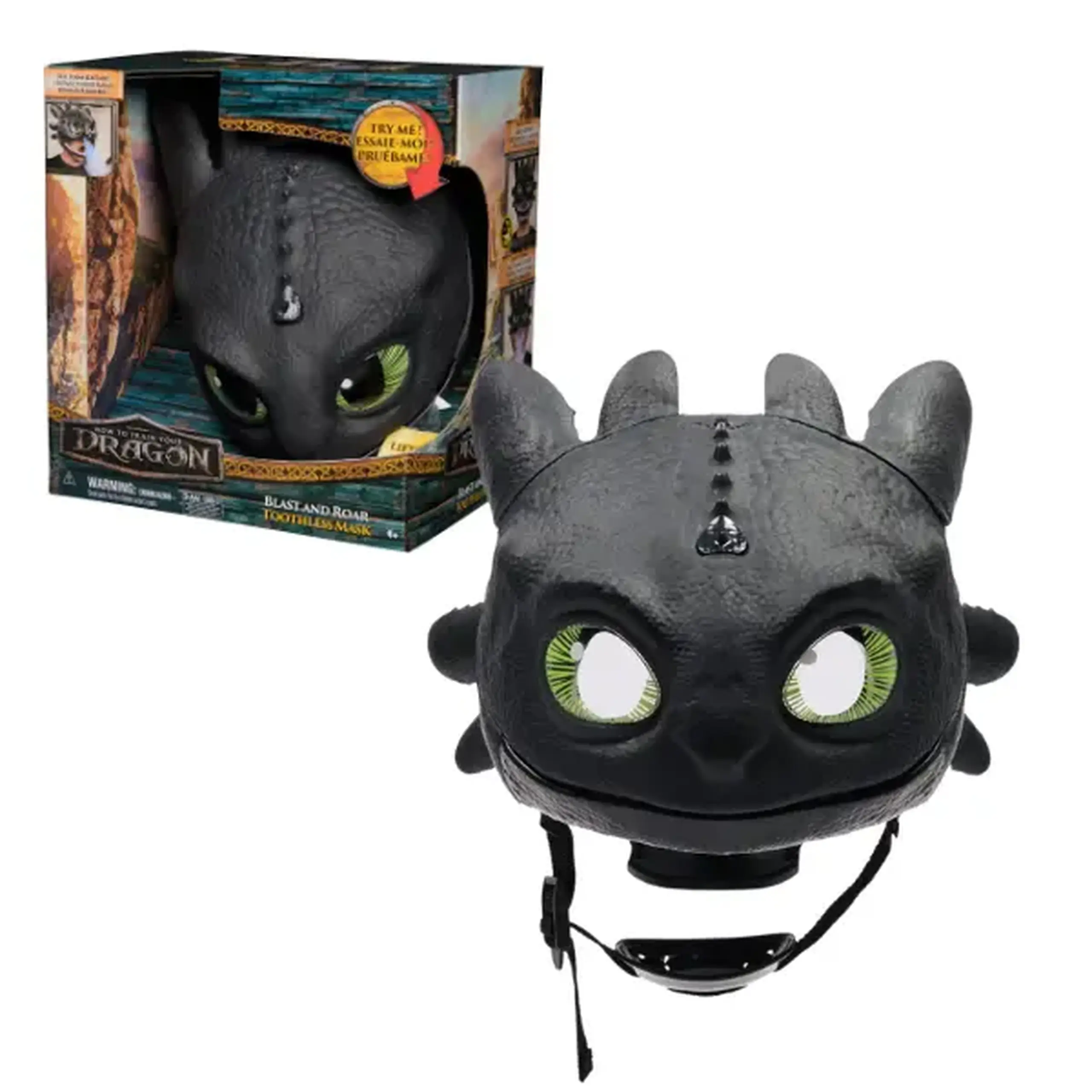 Masca interactivă Toothless "Cum să îți dresezi dragonul"