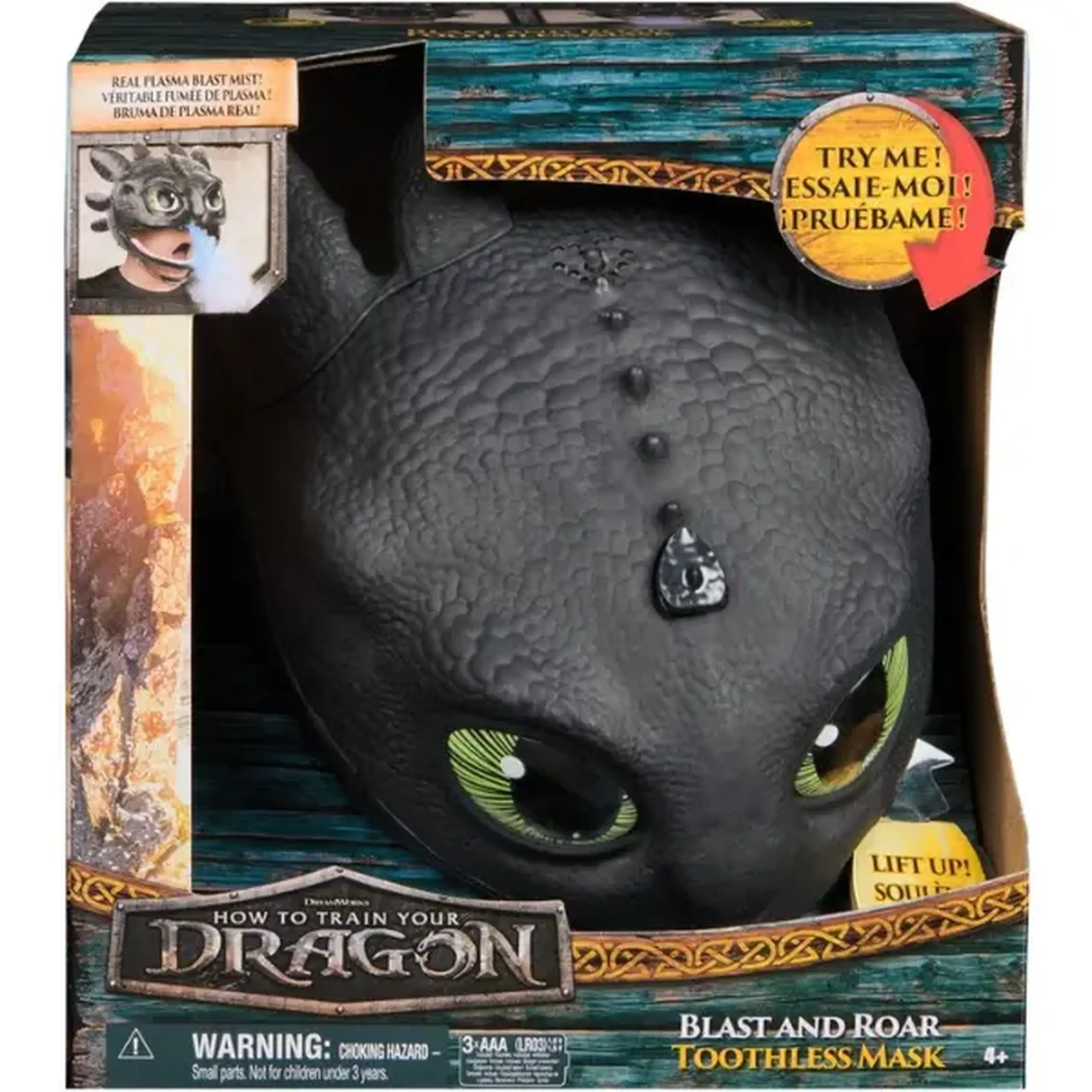 Masca interactivă Toothless "Cum să îți dresezi dragonul"
