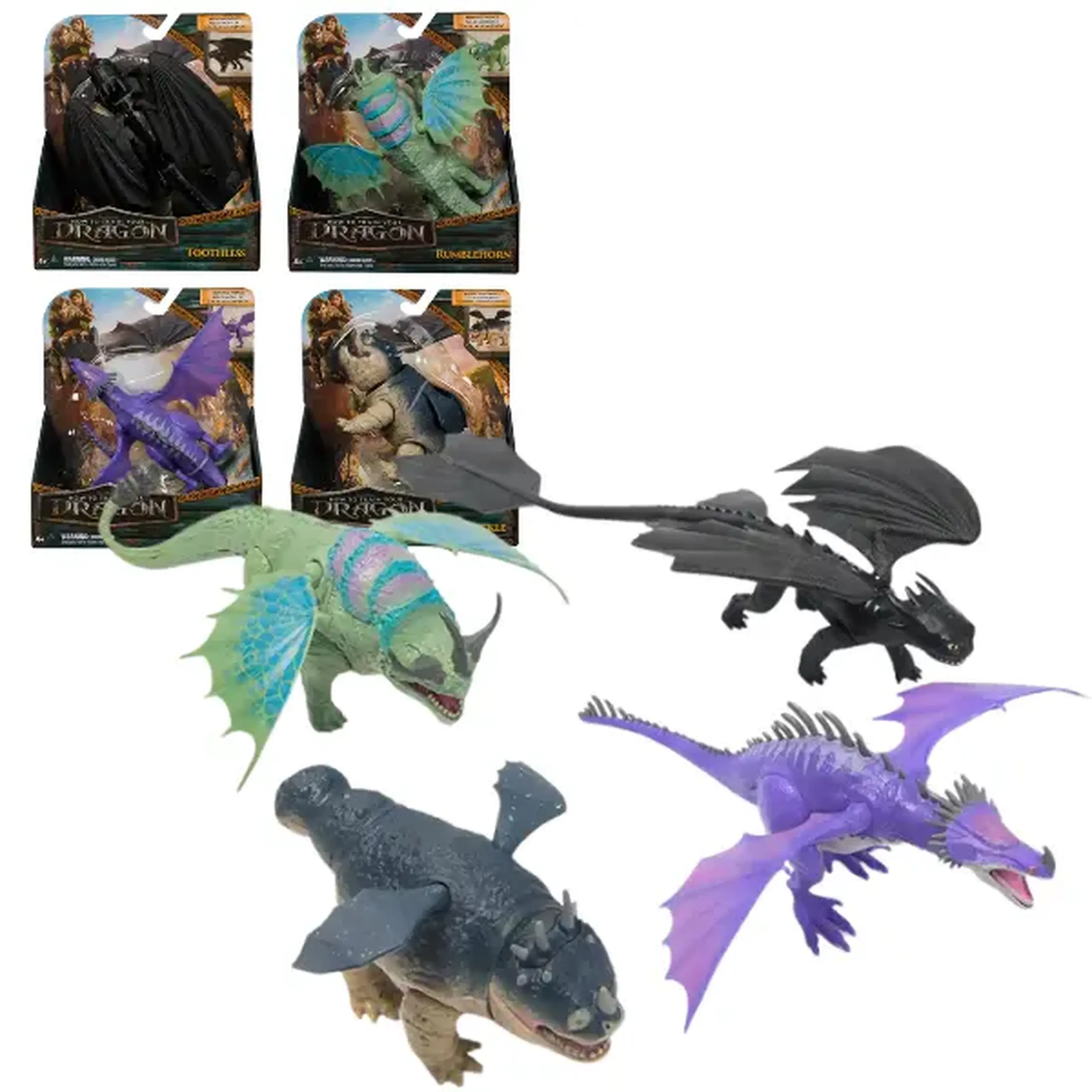 Figurine "Cum să îți dresezi dragonul", în as.