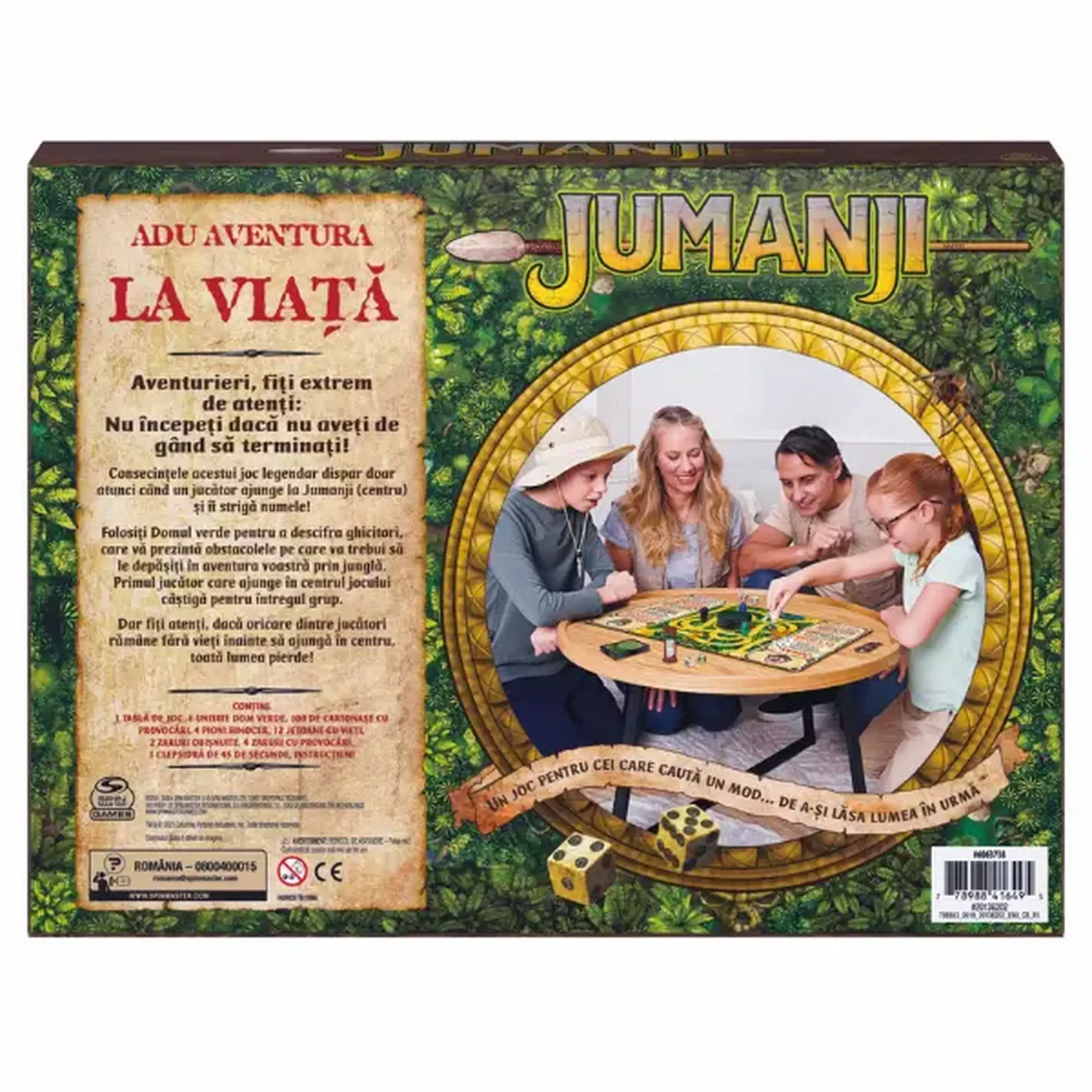 Joc de societate "Jumanji", (rom.)