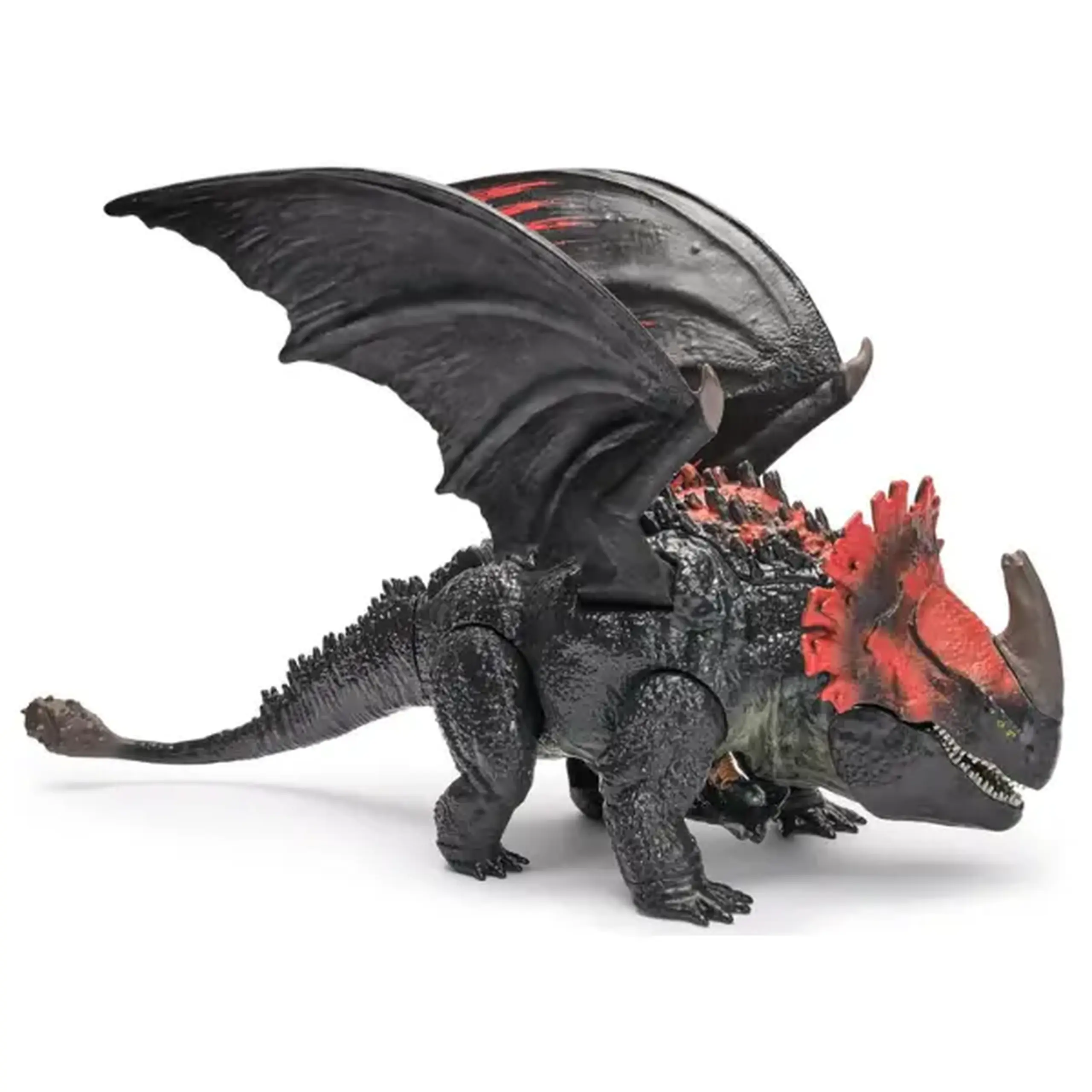 Figurină dragon Red Death cu mini-Toothless "Cum să îți dresezi dragonul"