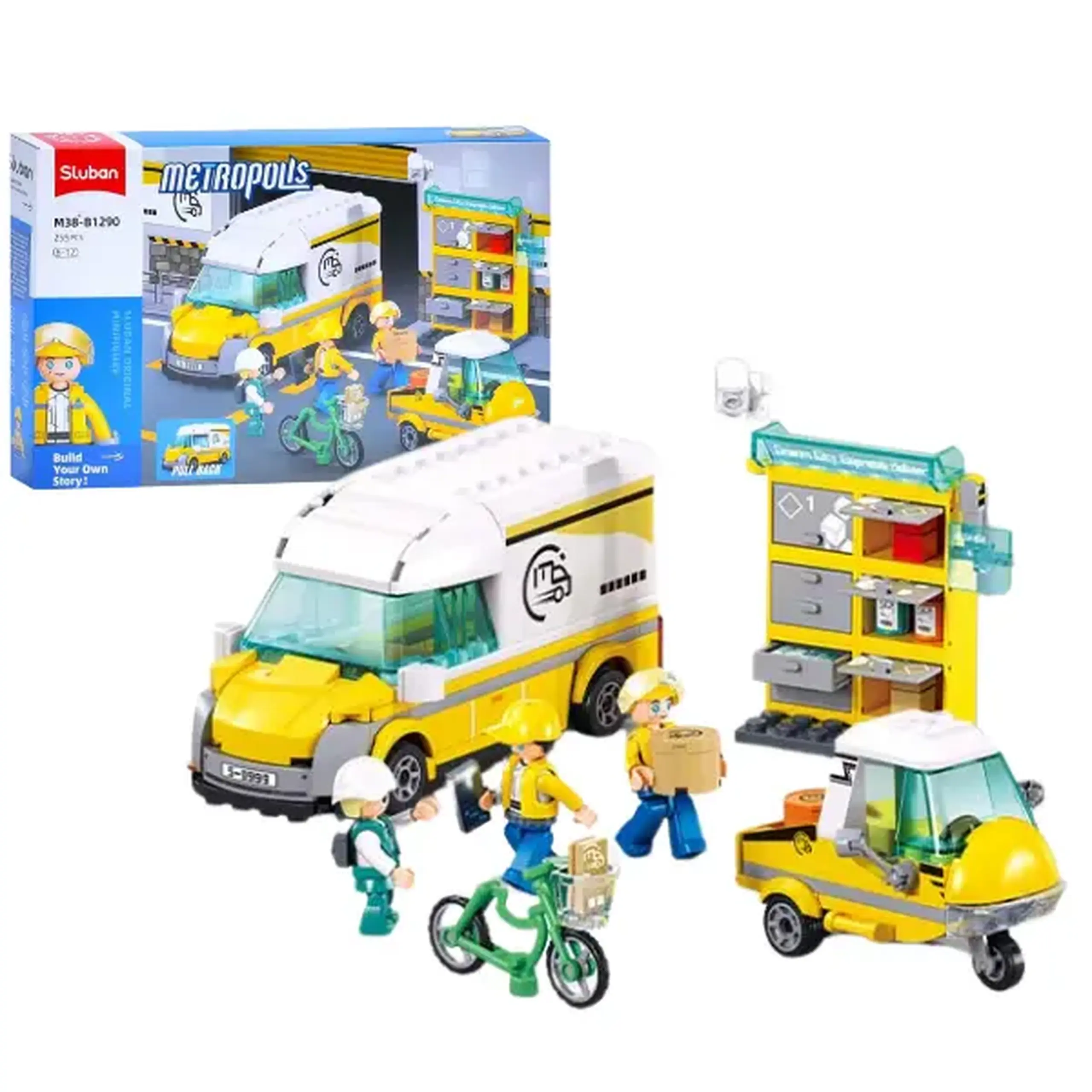 Set de construcție "Utilaj special", 255 elem.