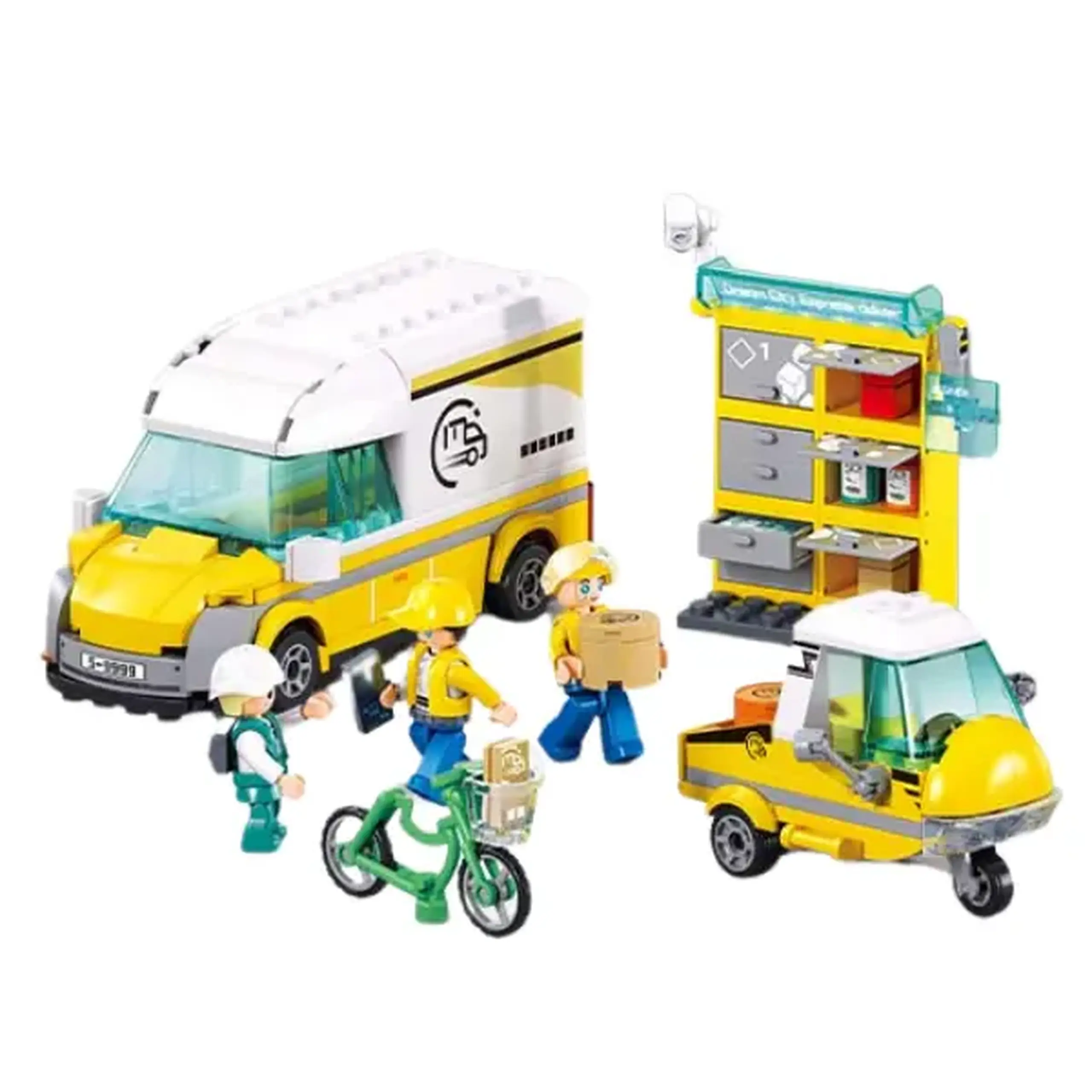 Set de construcție "Utilaj special", 255 elem.