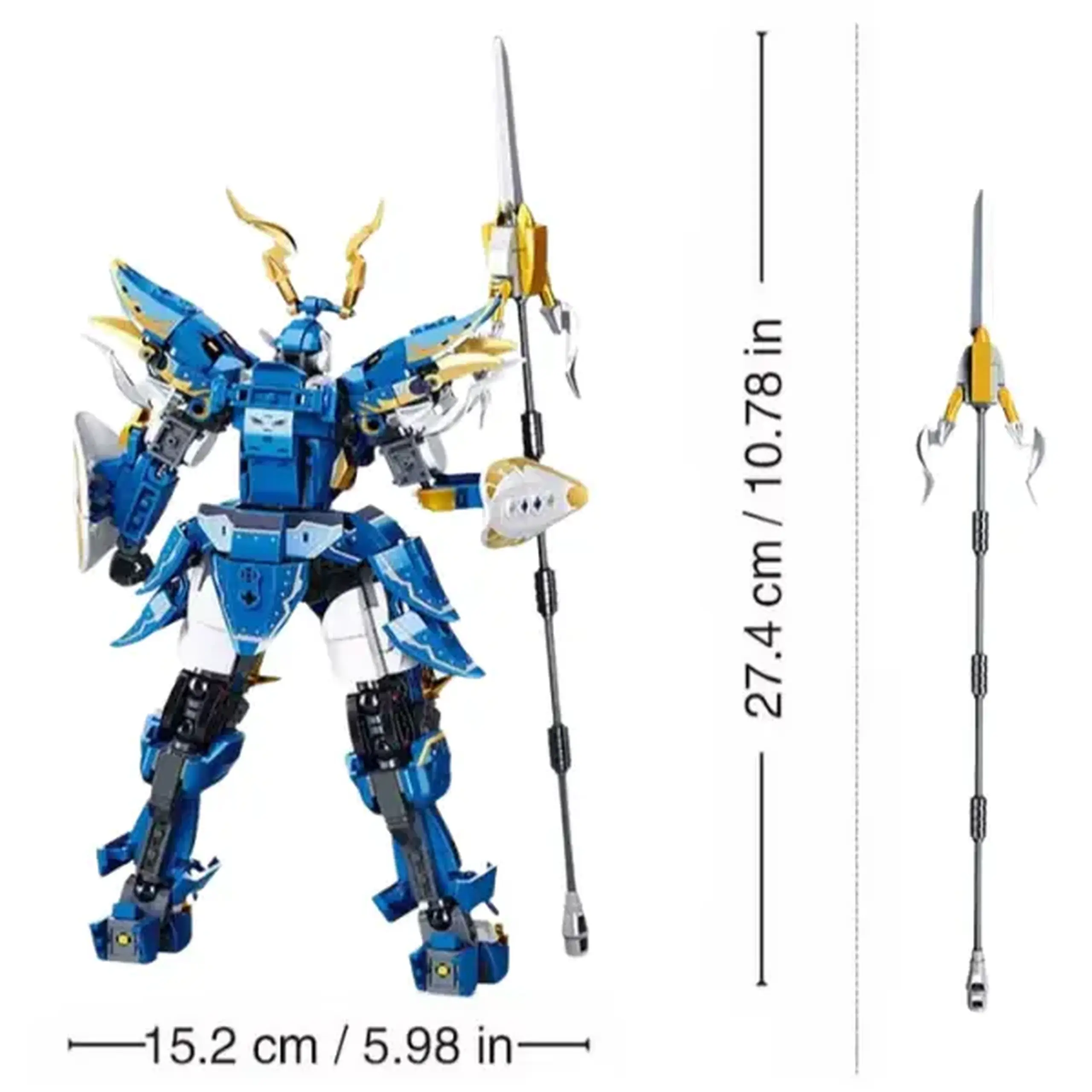 Set de construcție "Robot — Zhao Yun", 555 elem.