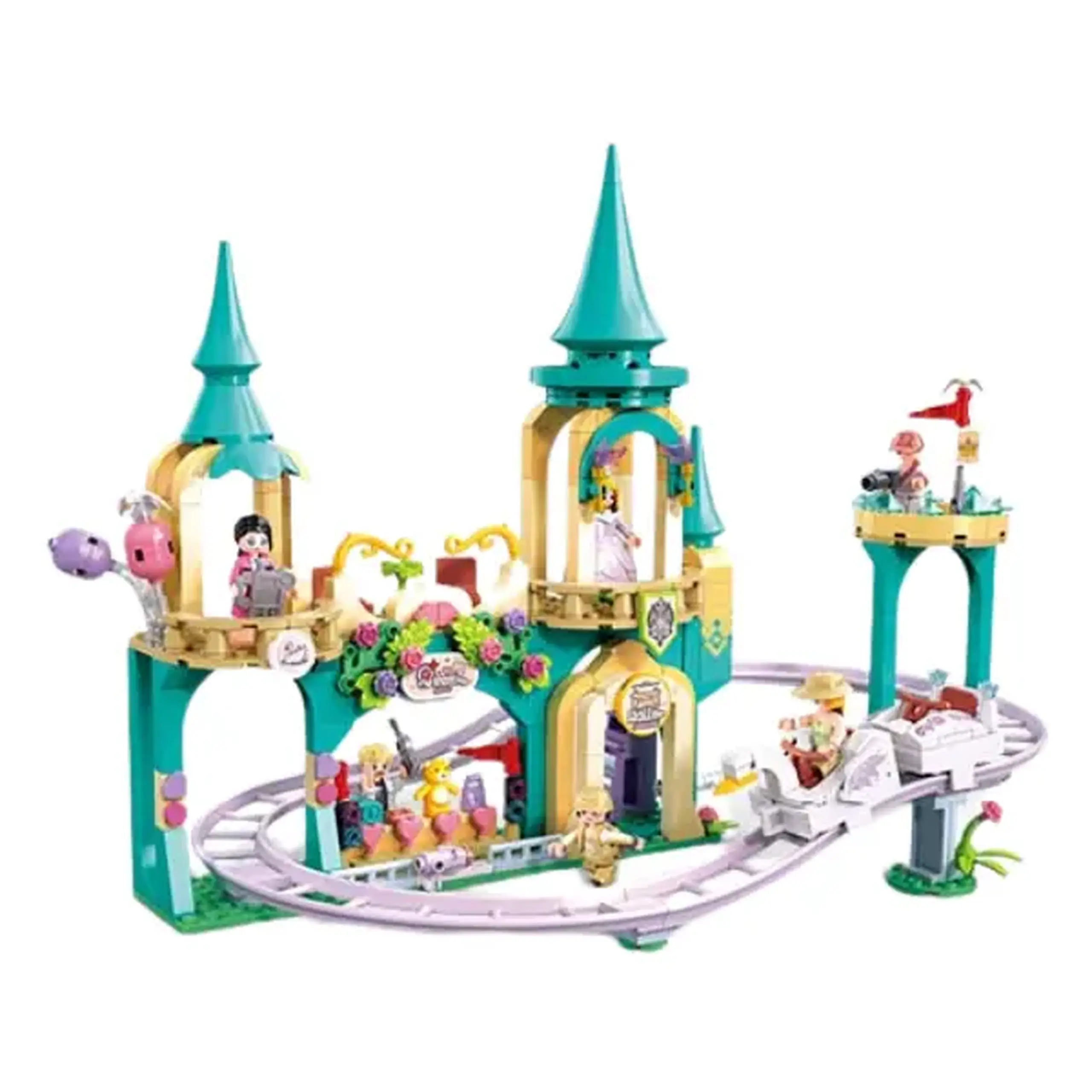 Set de construcție "Parc de distracții", 448 elem.