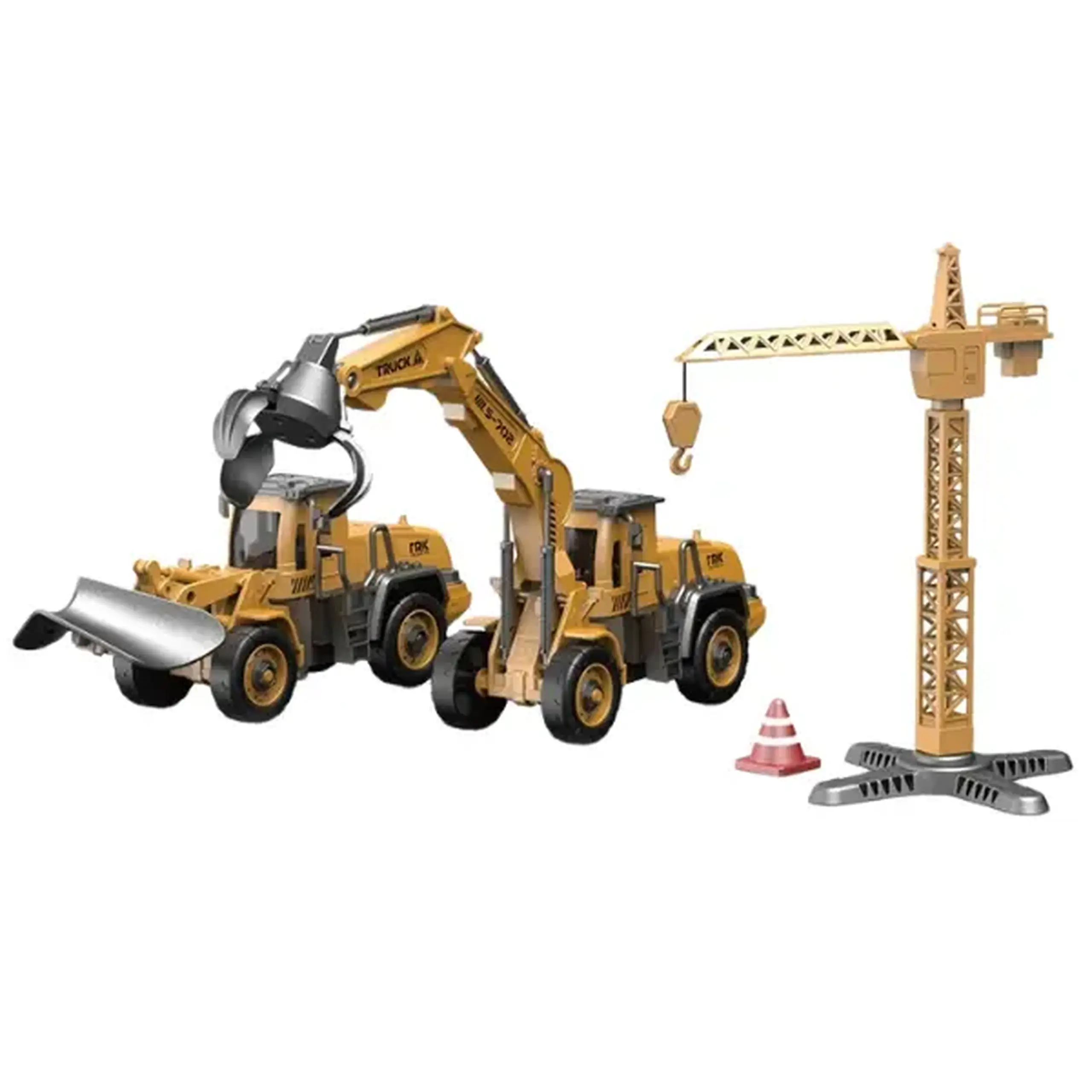 Set de joacă „Excavator” cu echipamente detașabile