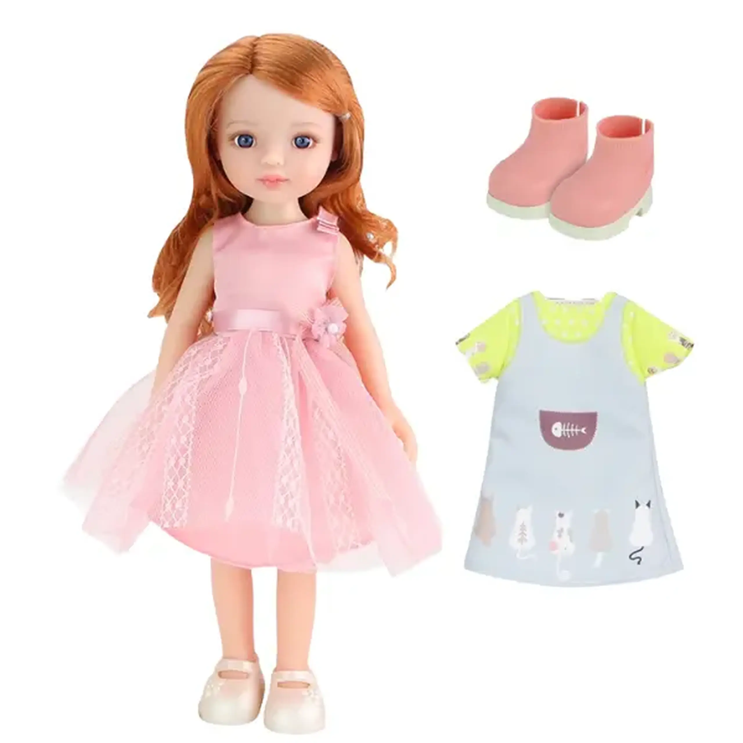 Păpușa "Mica Milly" cu două ținute, 33 cm