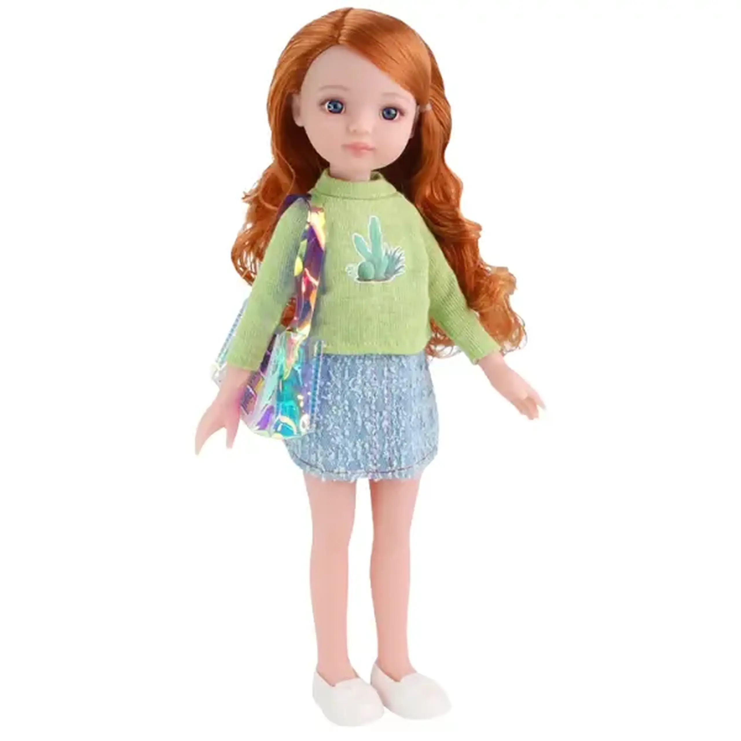 Păpușa "Mica Milly" cu gentuță, 35 cm