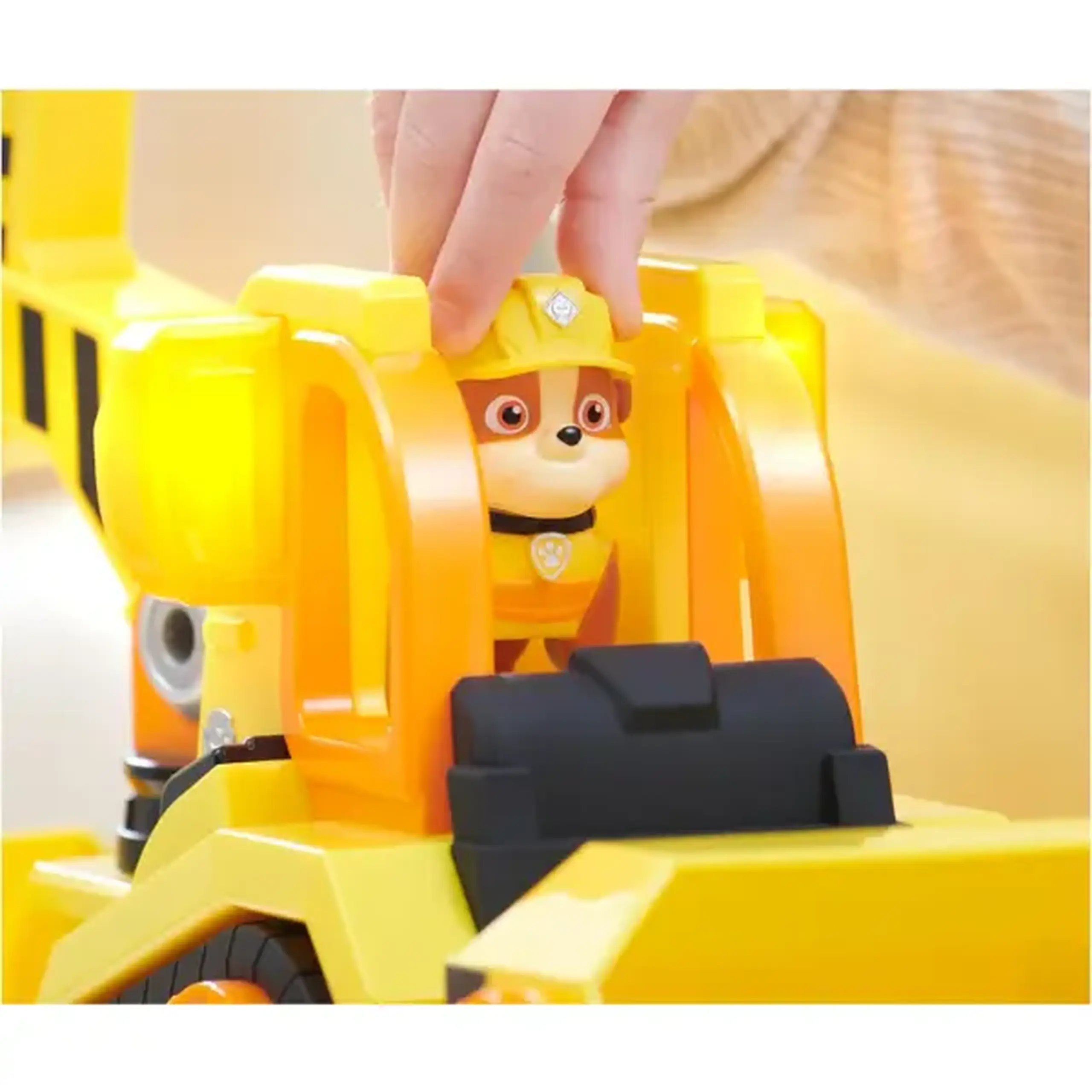 Buldozer cu figurină, Rubble & Crew, seria "Patrula Cățelușilor"