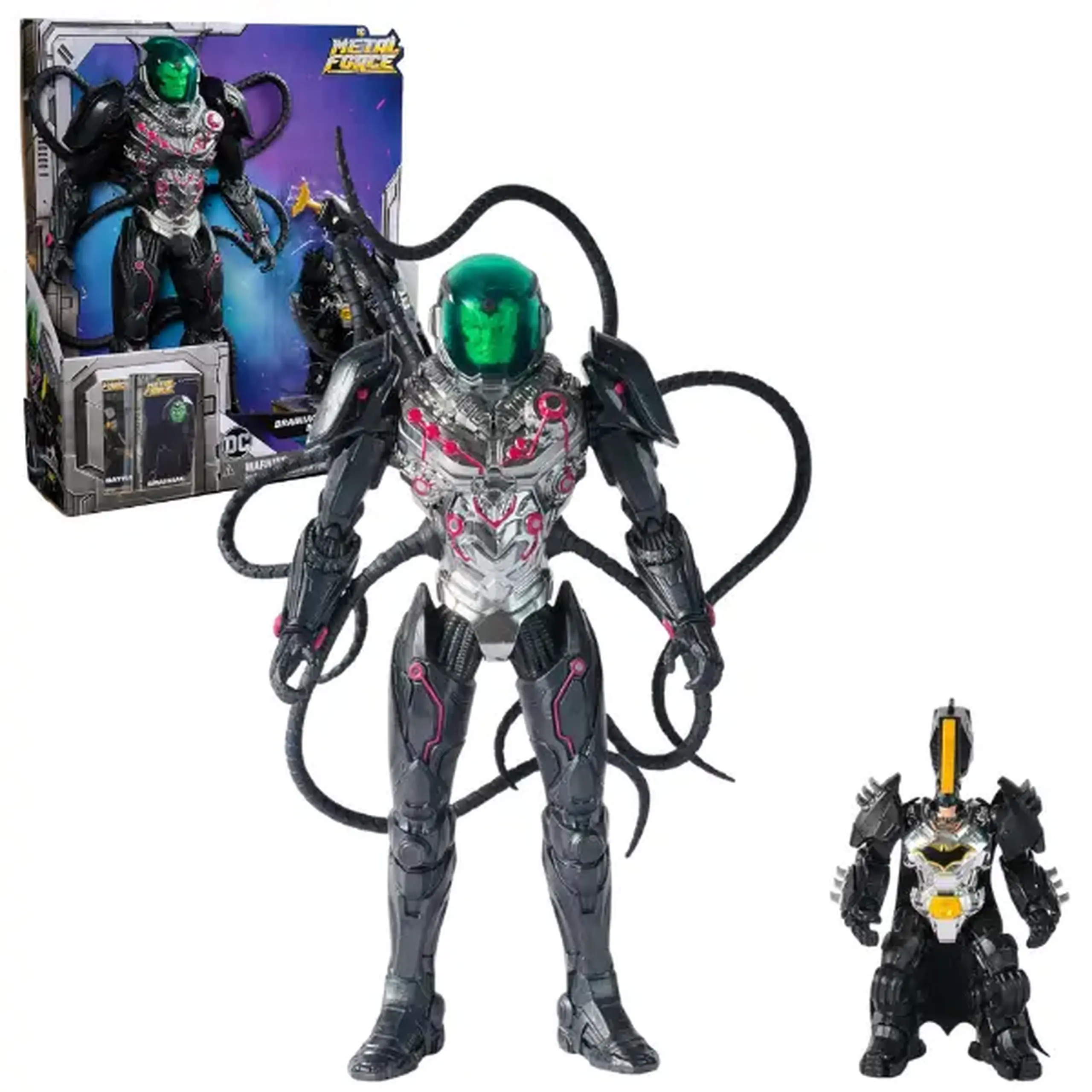 Set figurine «Metal Force: Brainiac vs. Batman»