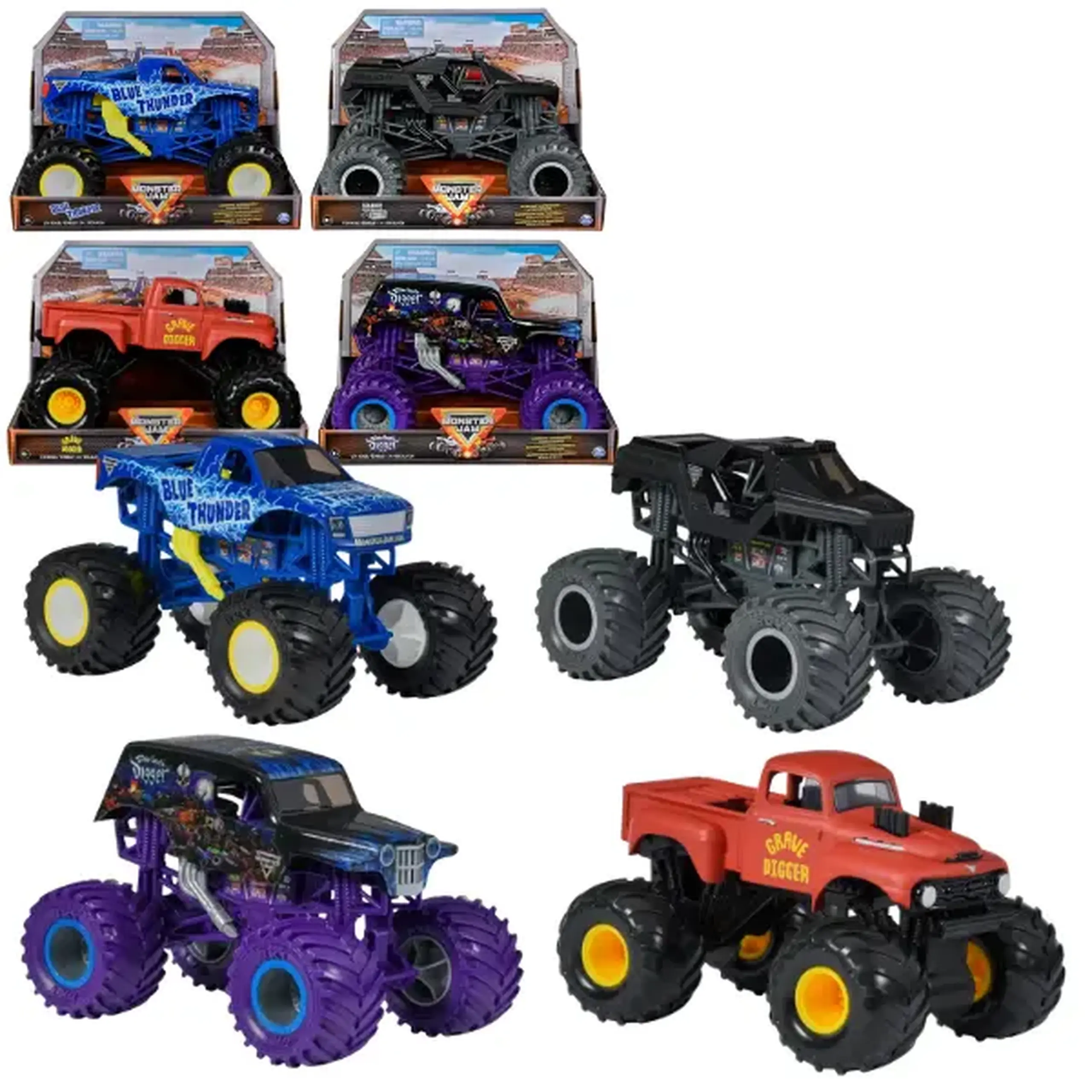 Monster Truck „Monster Jam” 1:24, în as.