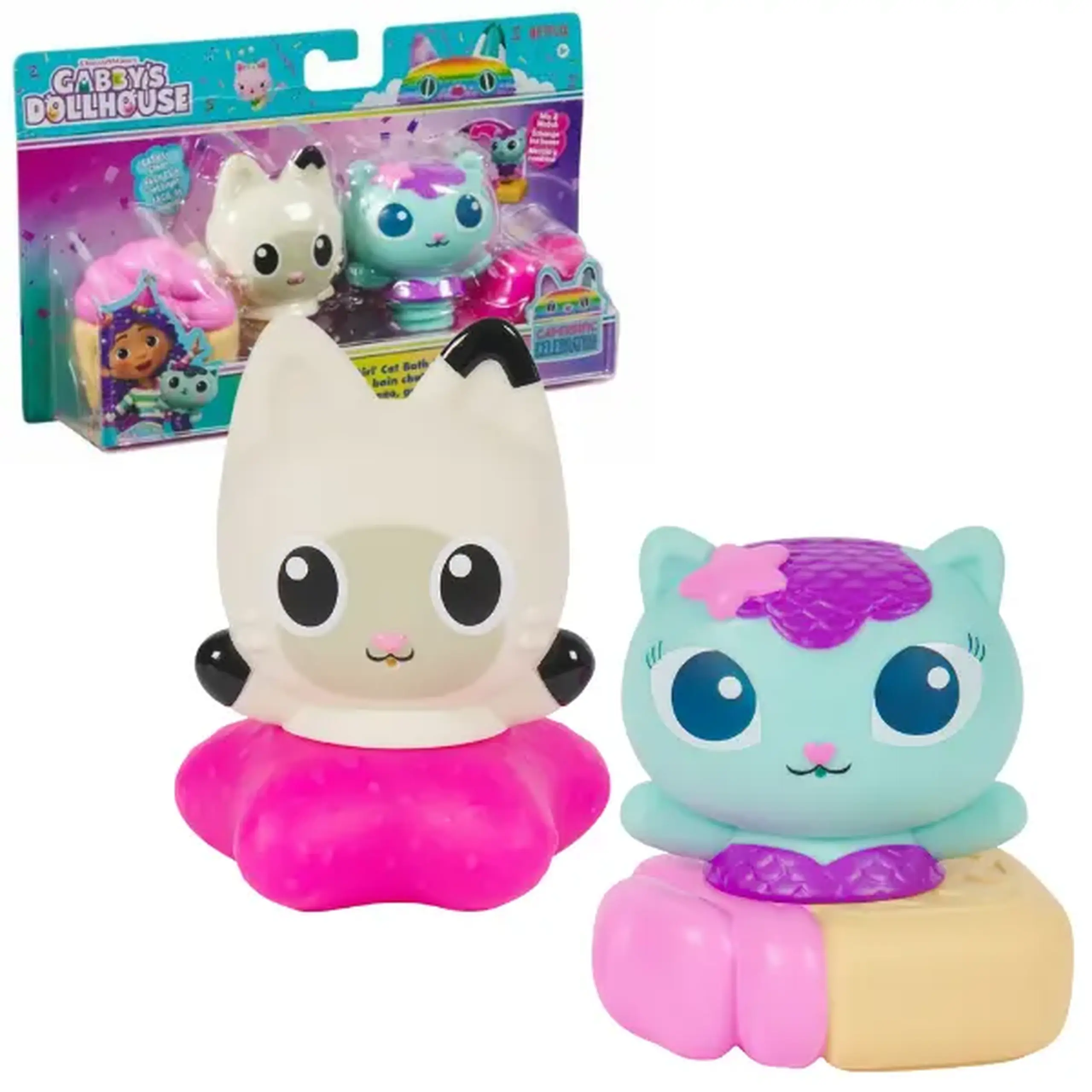 Set de jucării pentru baie, seria Gabby's Dollhouse