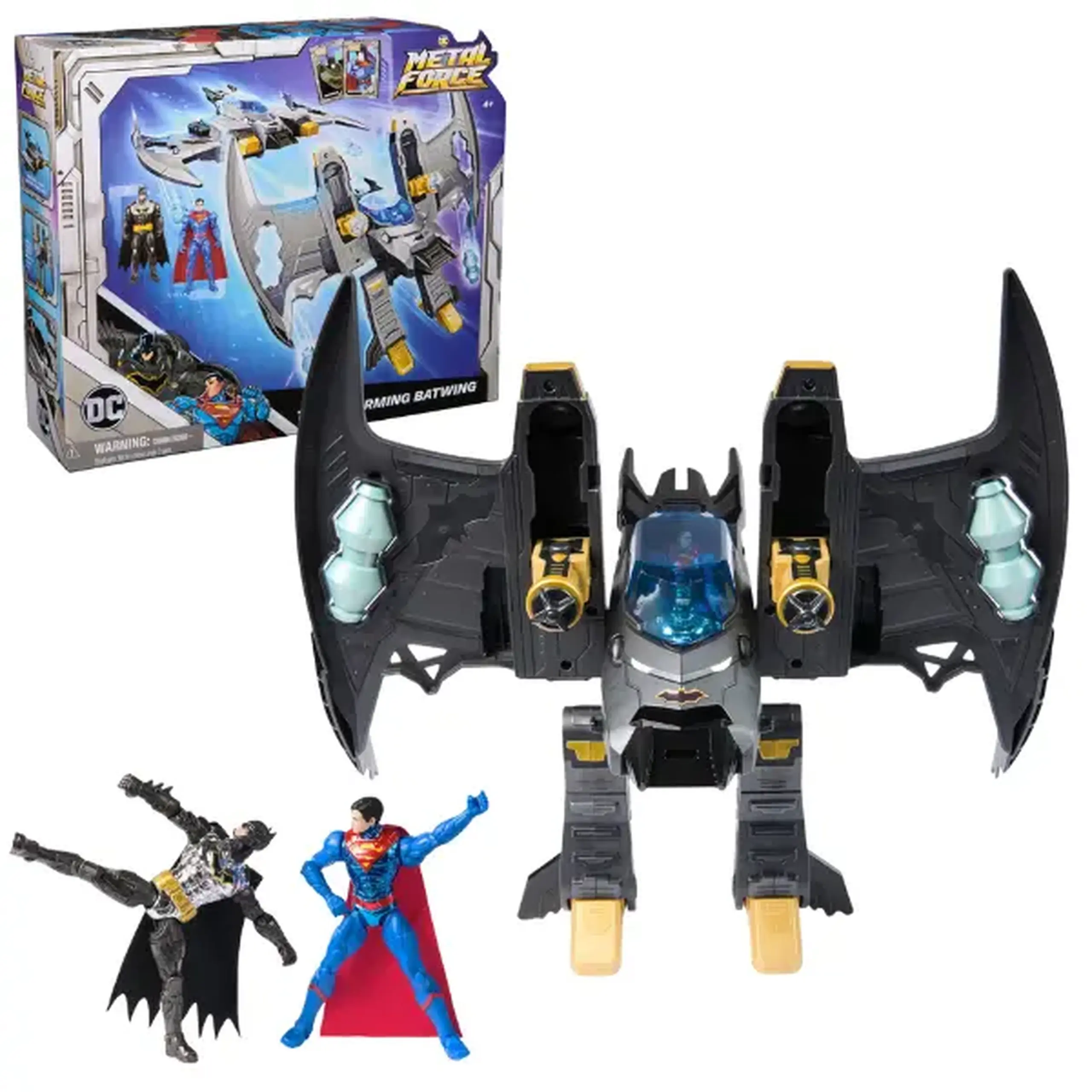 Batwing transformabil 2 în 1 "Metal Force”