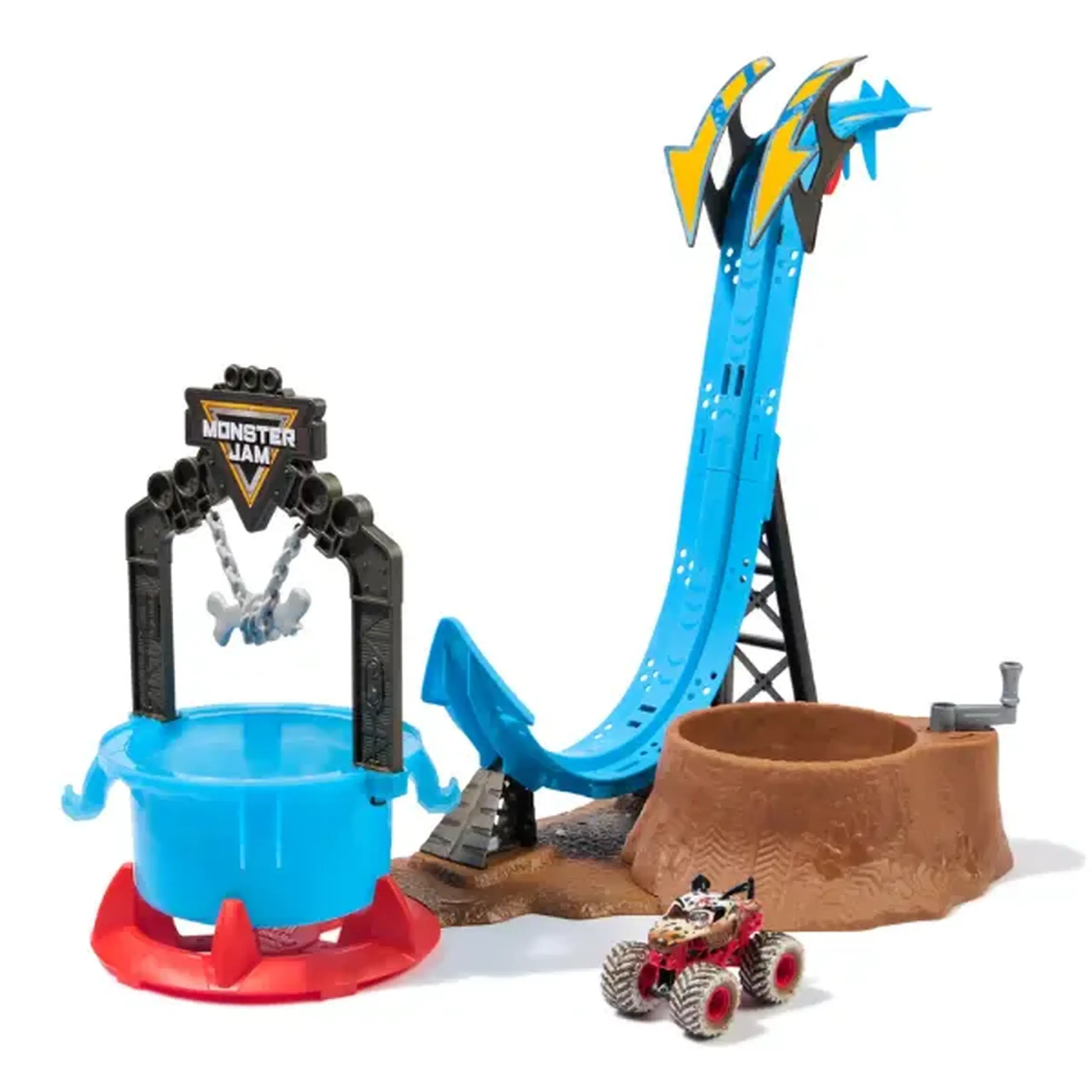 Set de joacă Monster Jam „Mud Blasters” 1:64