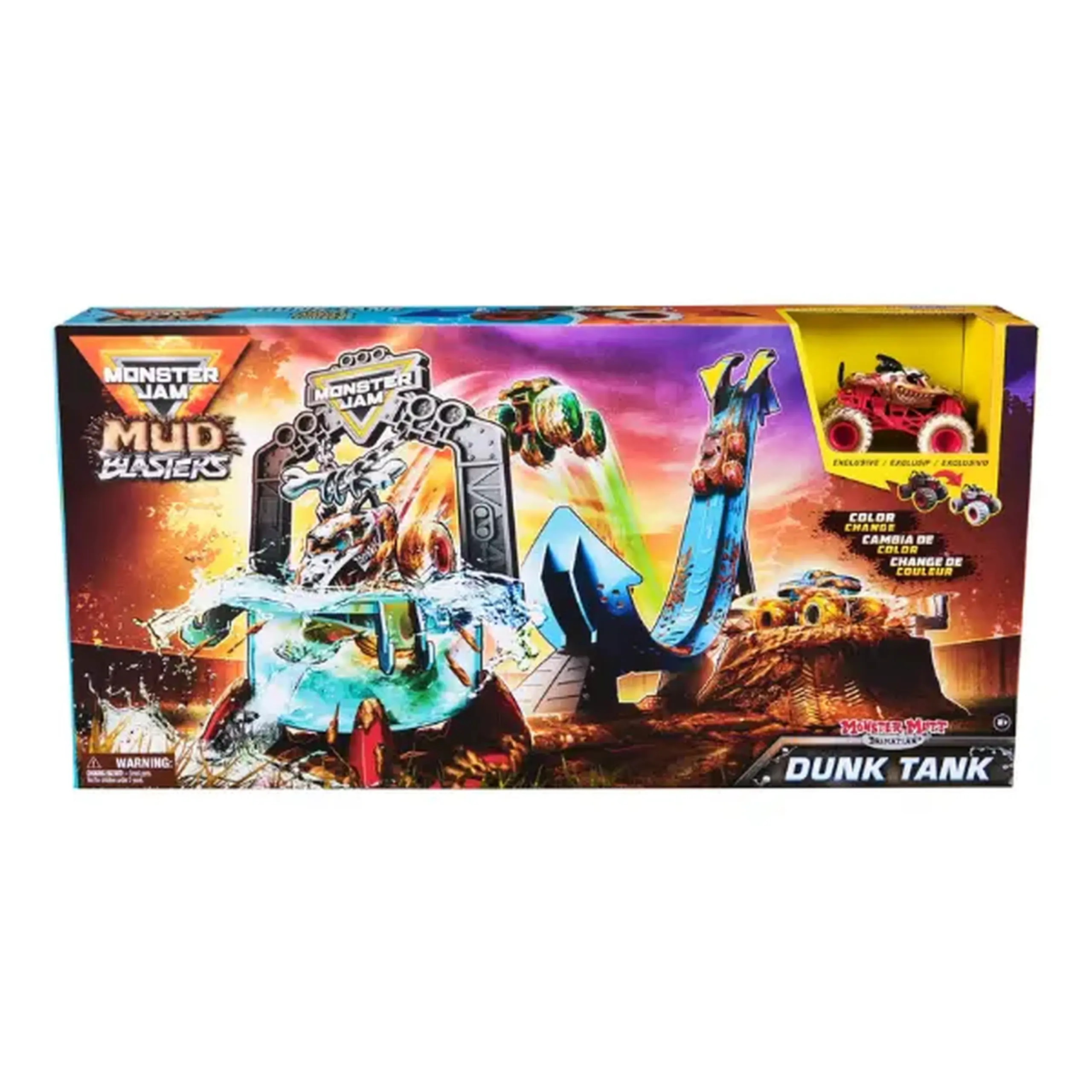 Set de joacă Monster Jam „Mud Blasters” 1:64